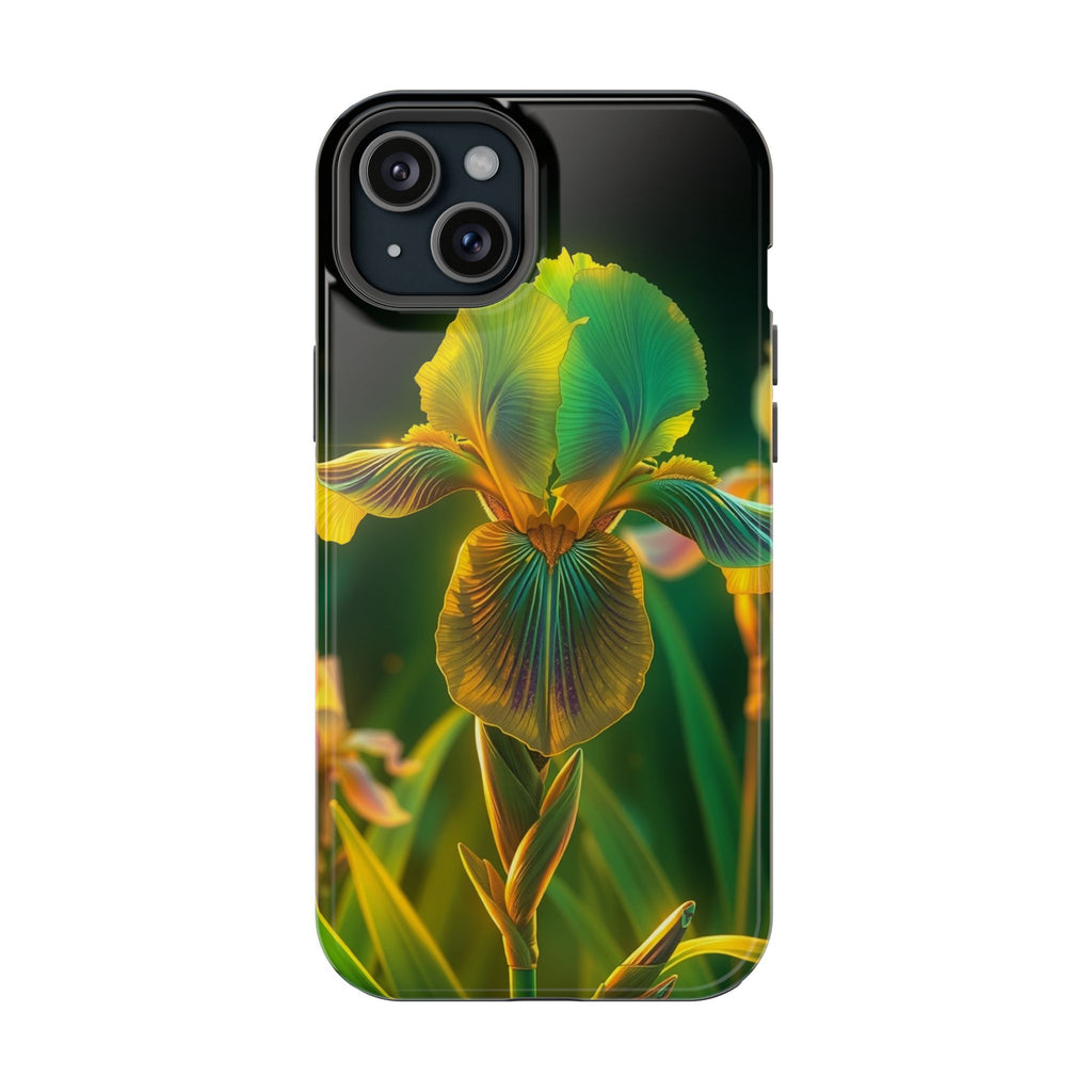 iPhone Iris Garden Bold Art Slim Everyday Designer Case · iPhone Case Quiet Mood