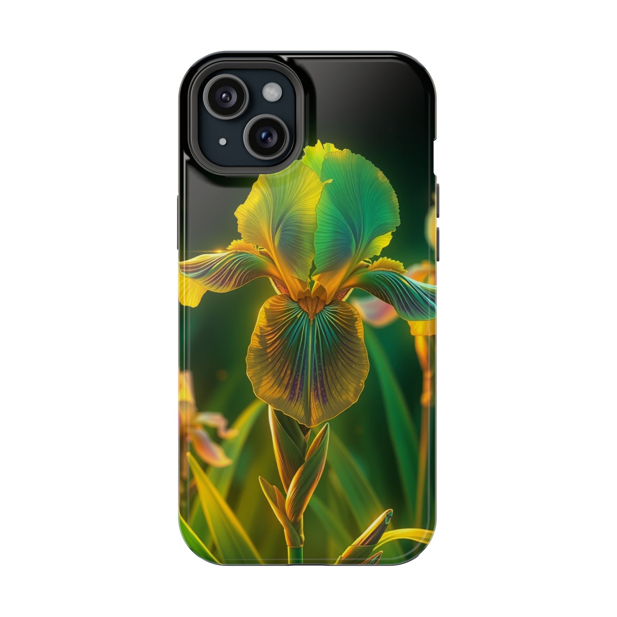 iPhone Iris Garden Bold Art Slim Everyday Designer Case · iPhone Case Quiet Mood
