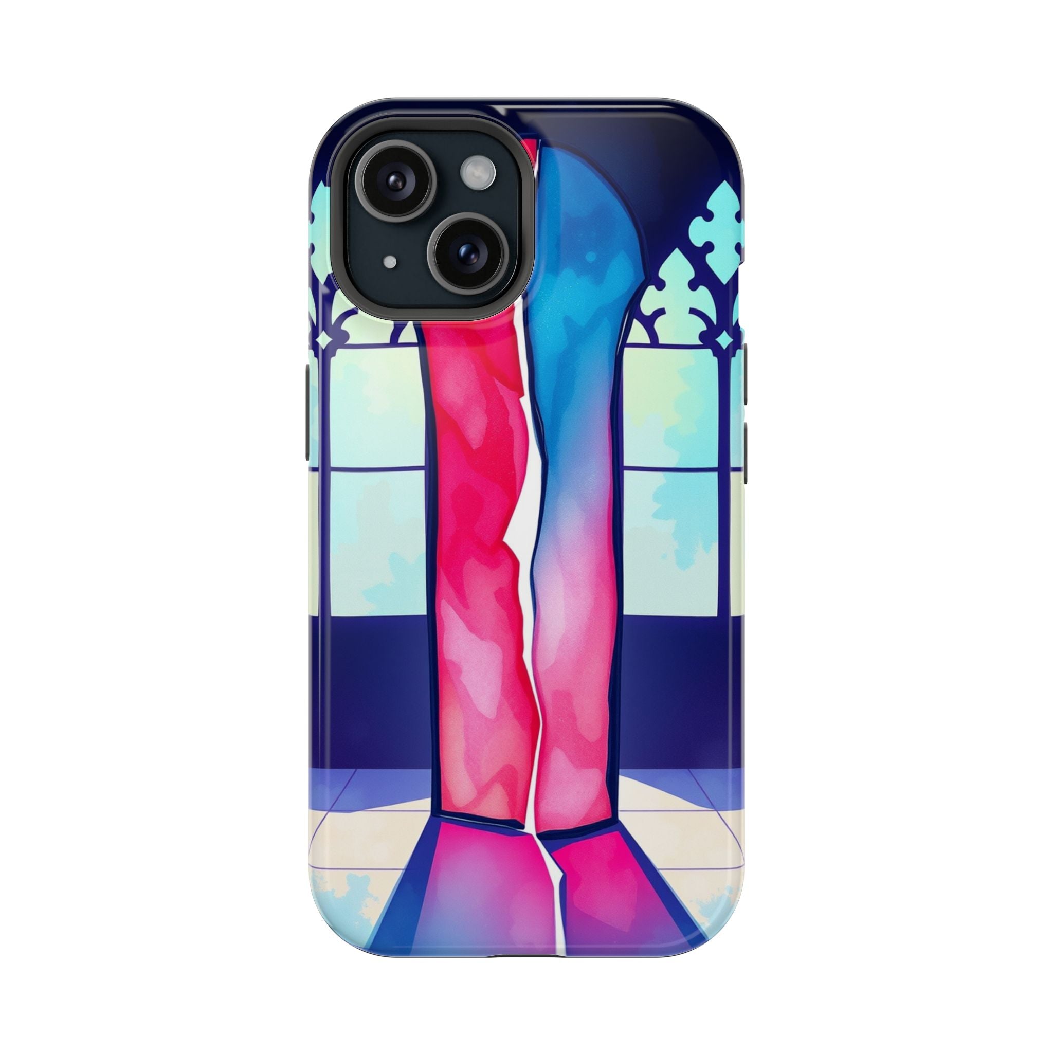 iPhone Stained Glass Break Electric Art Slim Everyday iPhone Designer · iPhone C