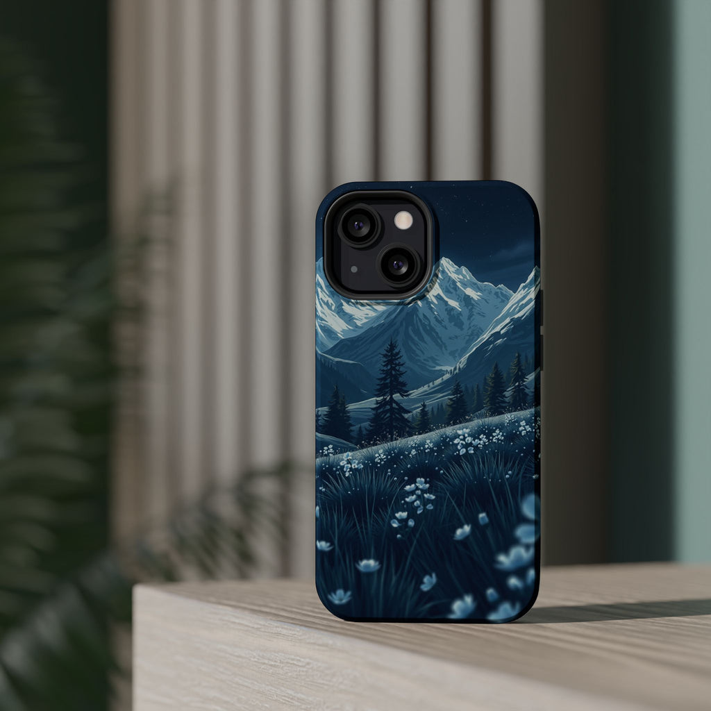 iPhone Dreamy Alpine Meadow Design Bold Modern Everyday Snap Case · iPhone Case