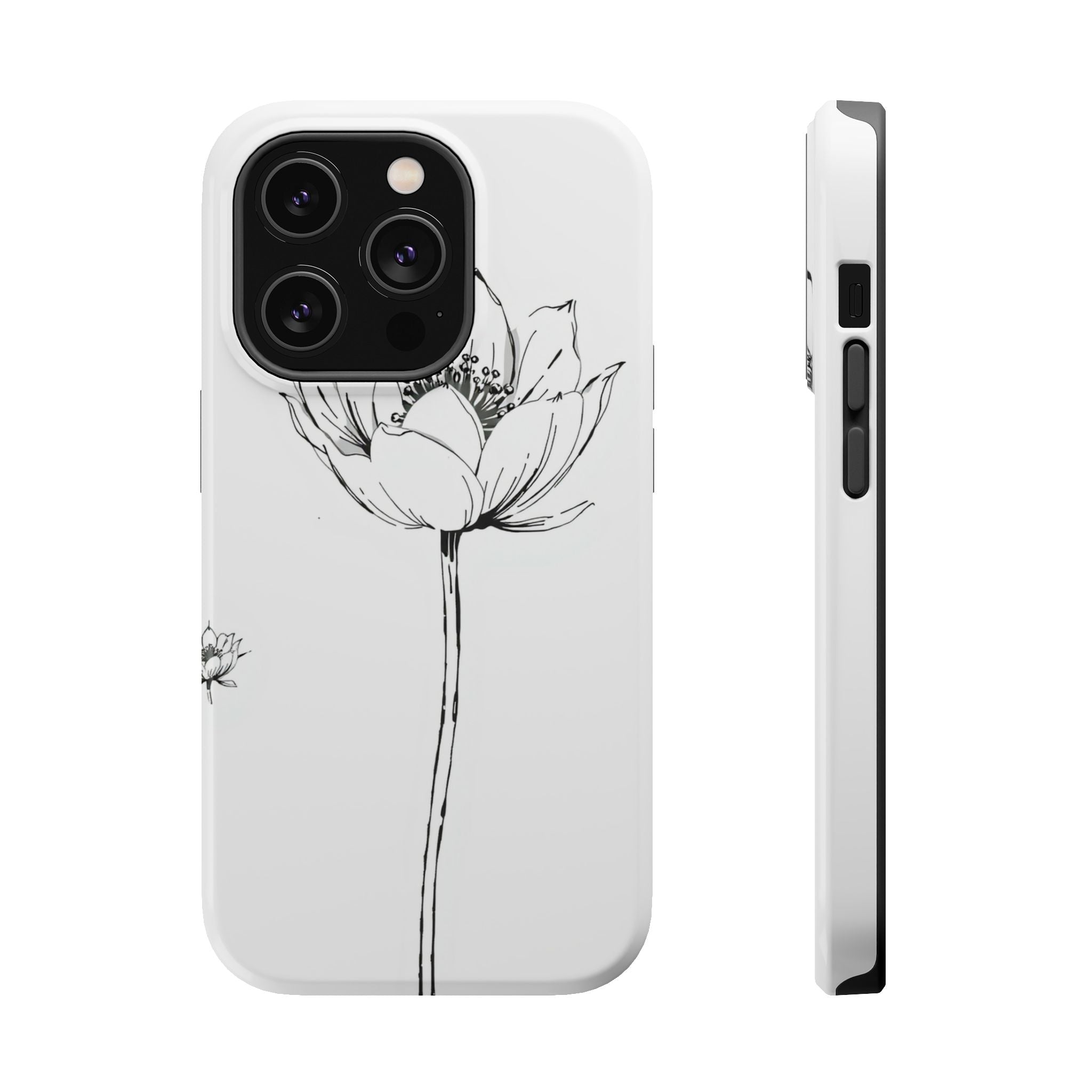 iPhone Sage And Ivory Garden Party Bloom Slim Everyday iPhone Designer · iPhone