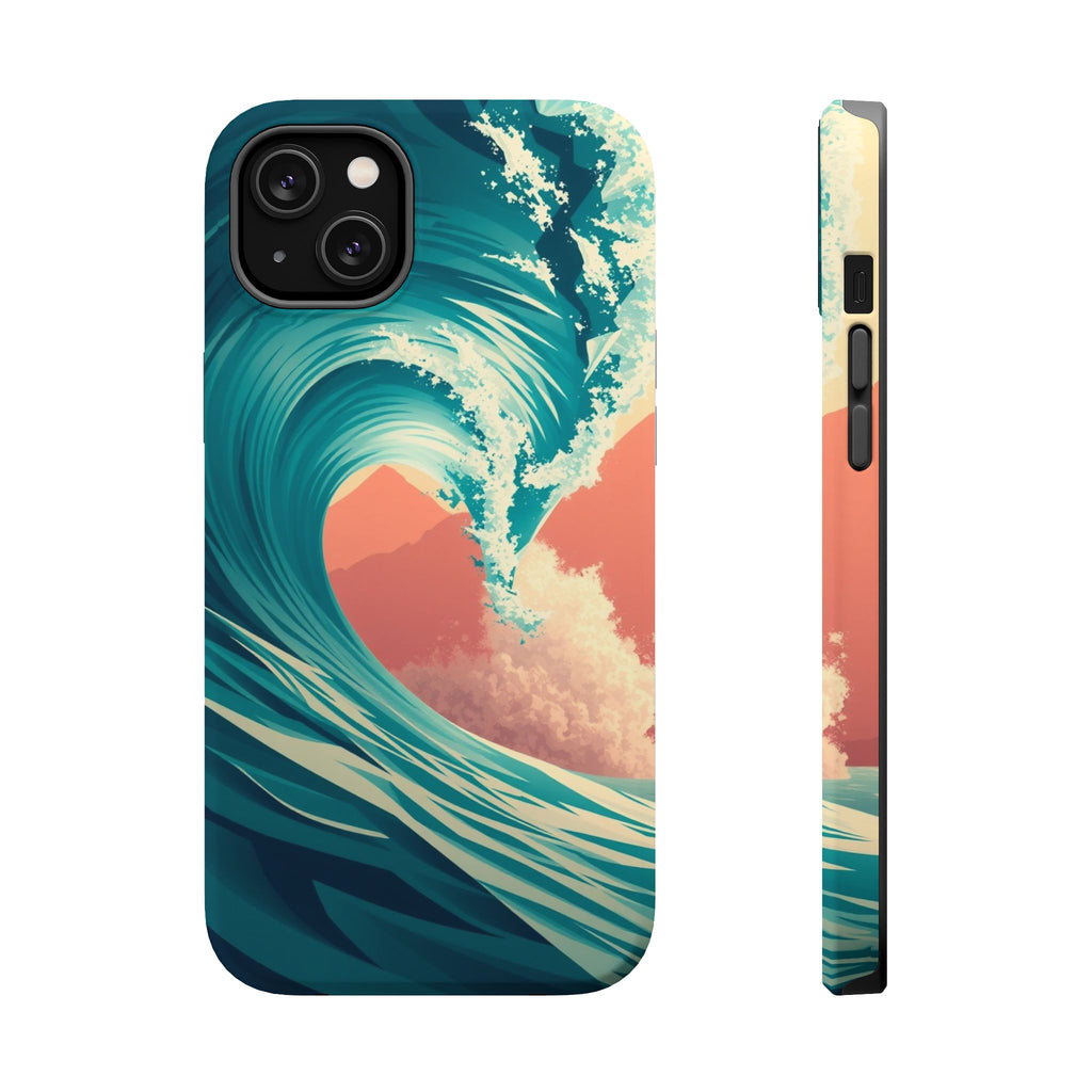 iPhone Ocean Wave Crash Cinematic Art Slim Everyday Designer Case · iPhone Case