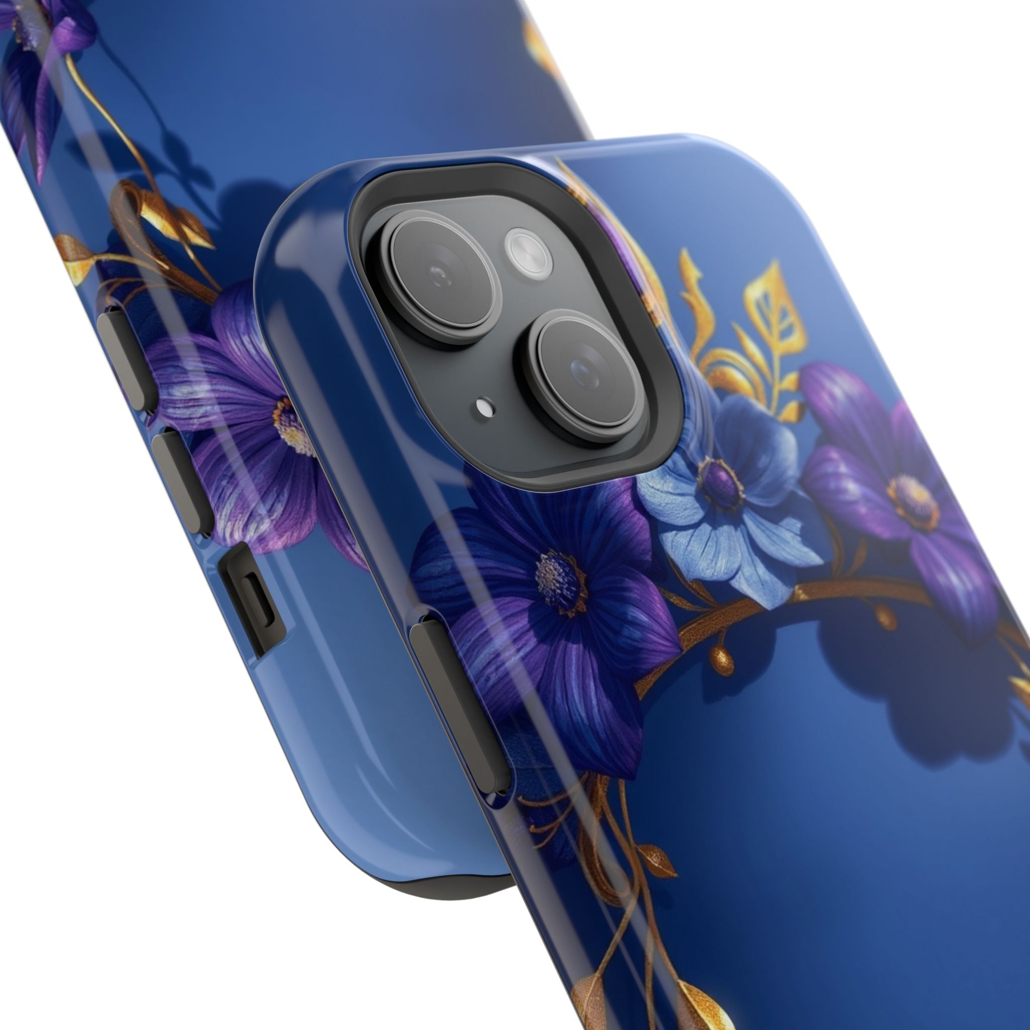 iPhone Vibrant Floral Crown Design 14 Slim Everyday Designer Case · iPhone Case
