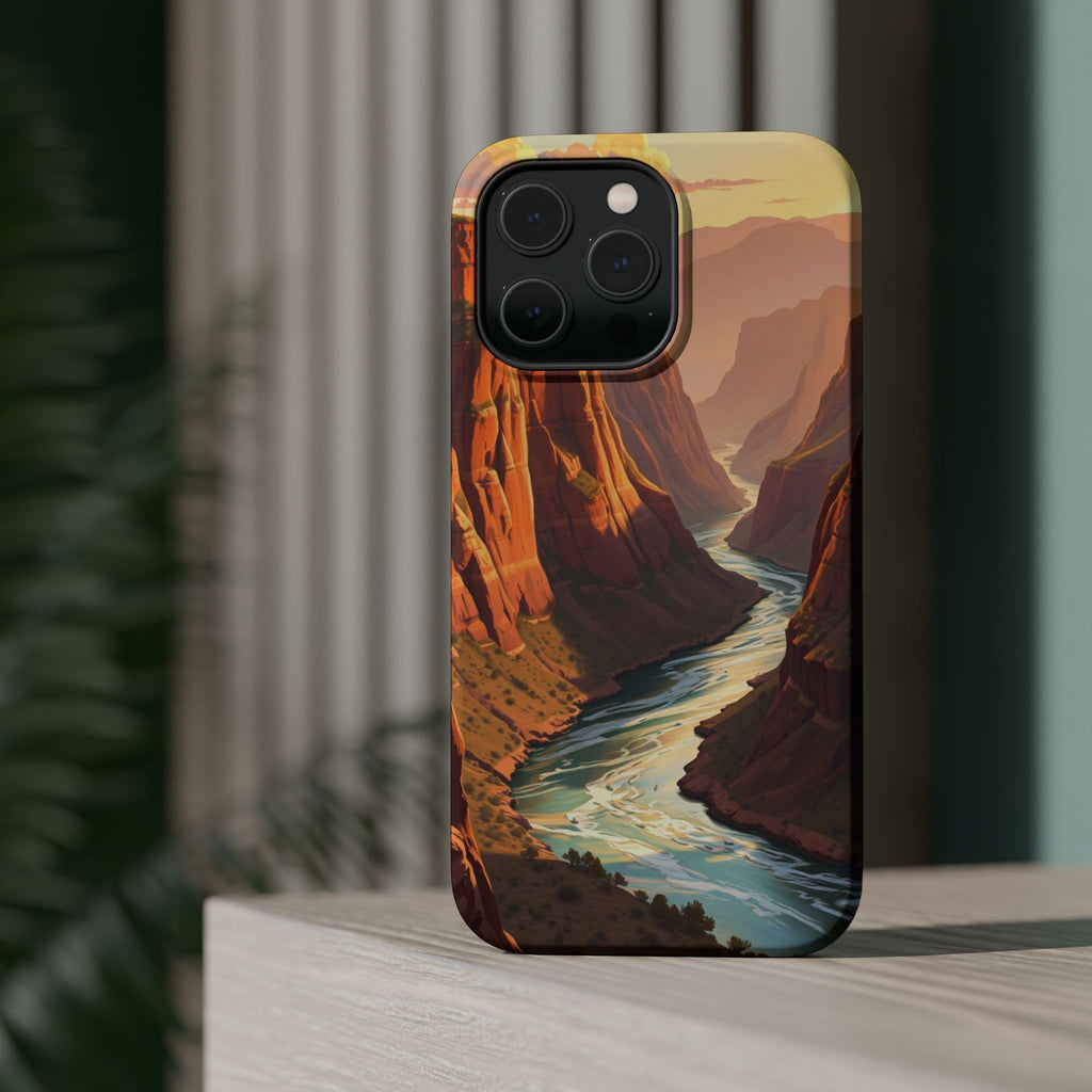 iPhone River Canyon Mystic Art Slim Everyday Designer Case · iPhone Case