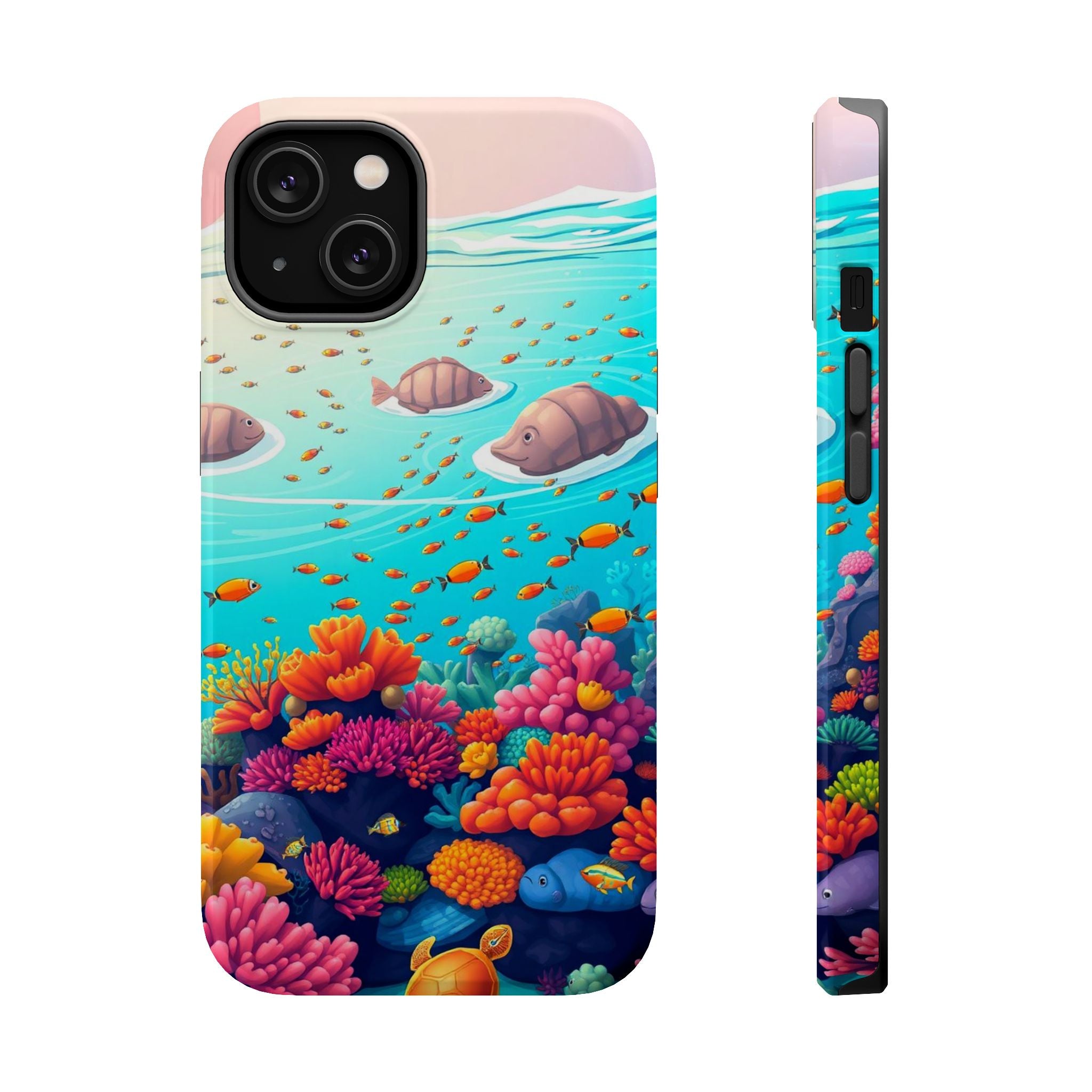 iPhone Coral Reef Panorama Kids Fun Phone Case Gift Slim Snap Case · iPhone Case