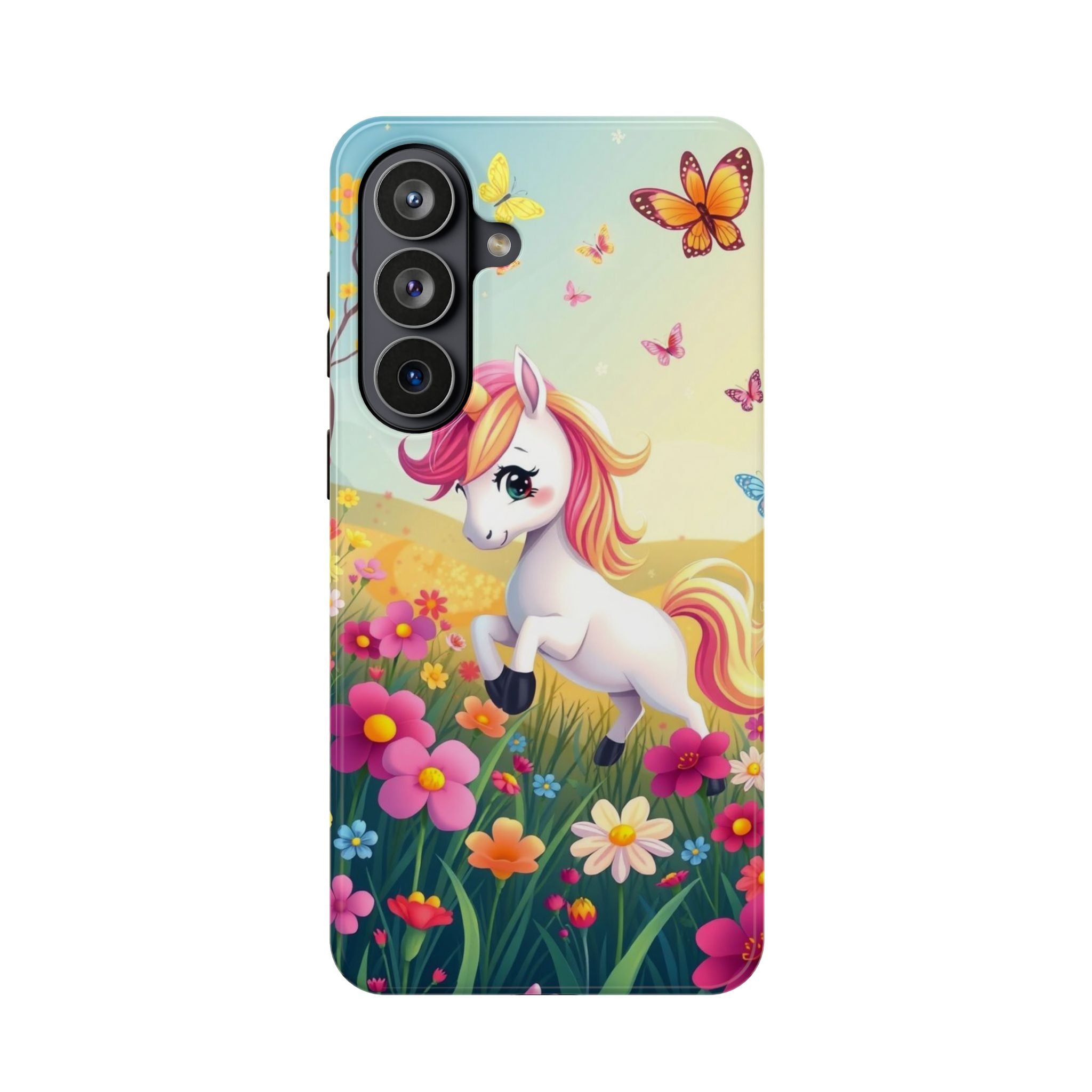 iPhone Magical Meadow Unicorn Kids Fun iPhone Phone Case Gift Slim · iPhone Case