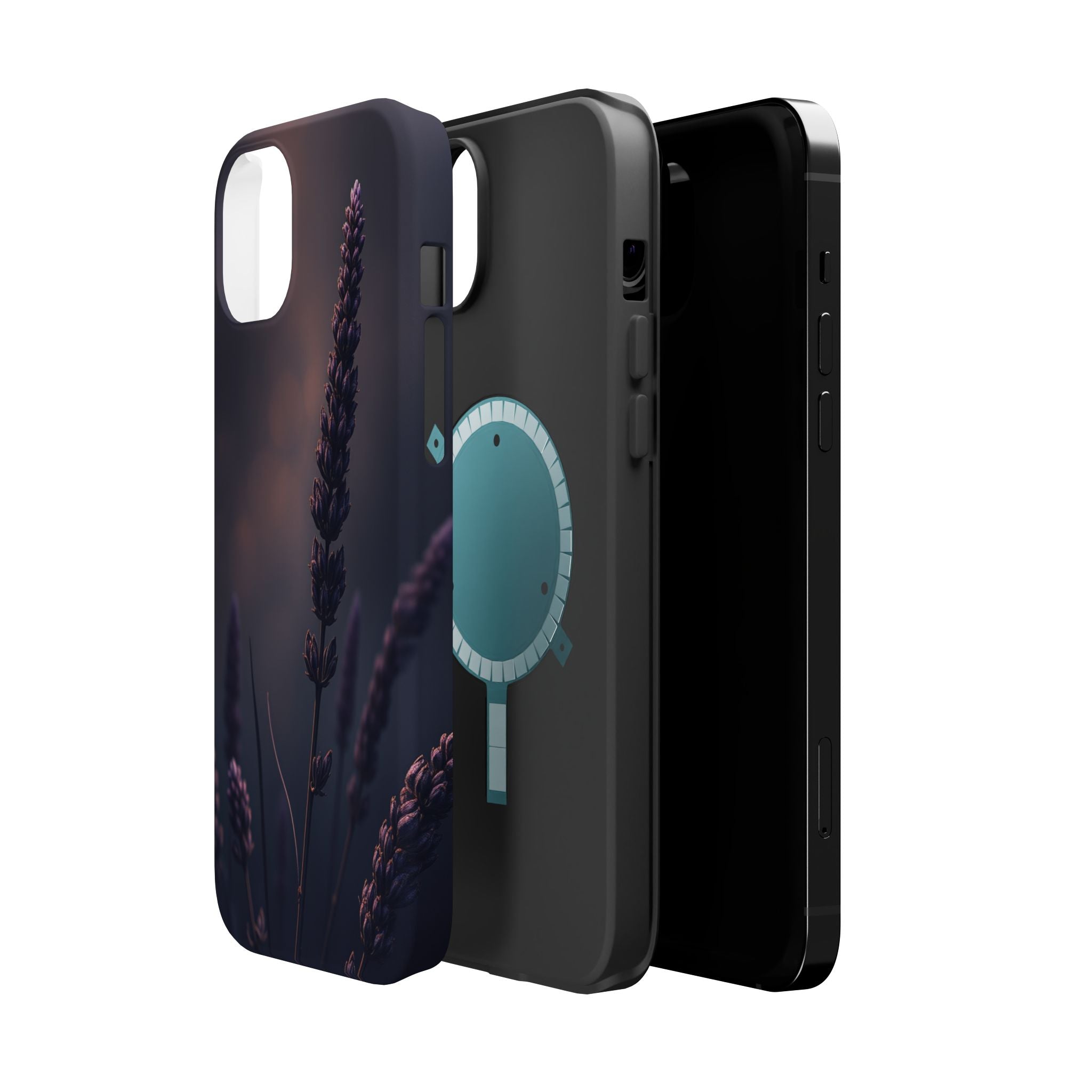 iPhone Lavender Haze Electric Art Clean Minimal Snap Case · iPhone Case