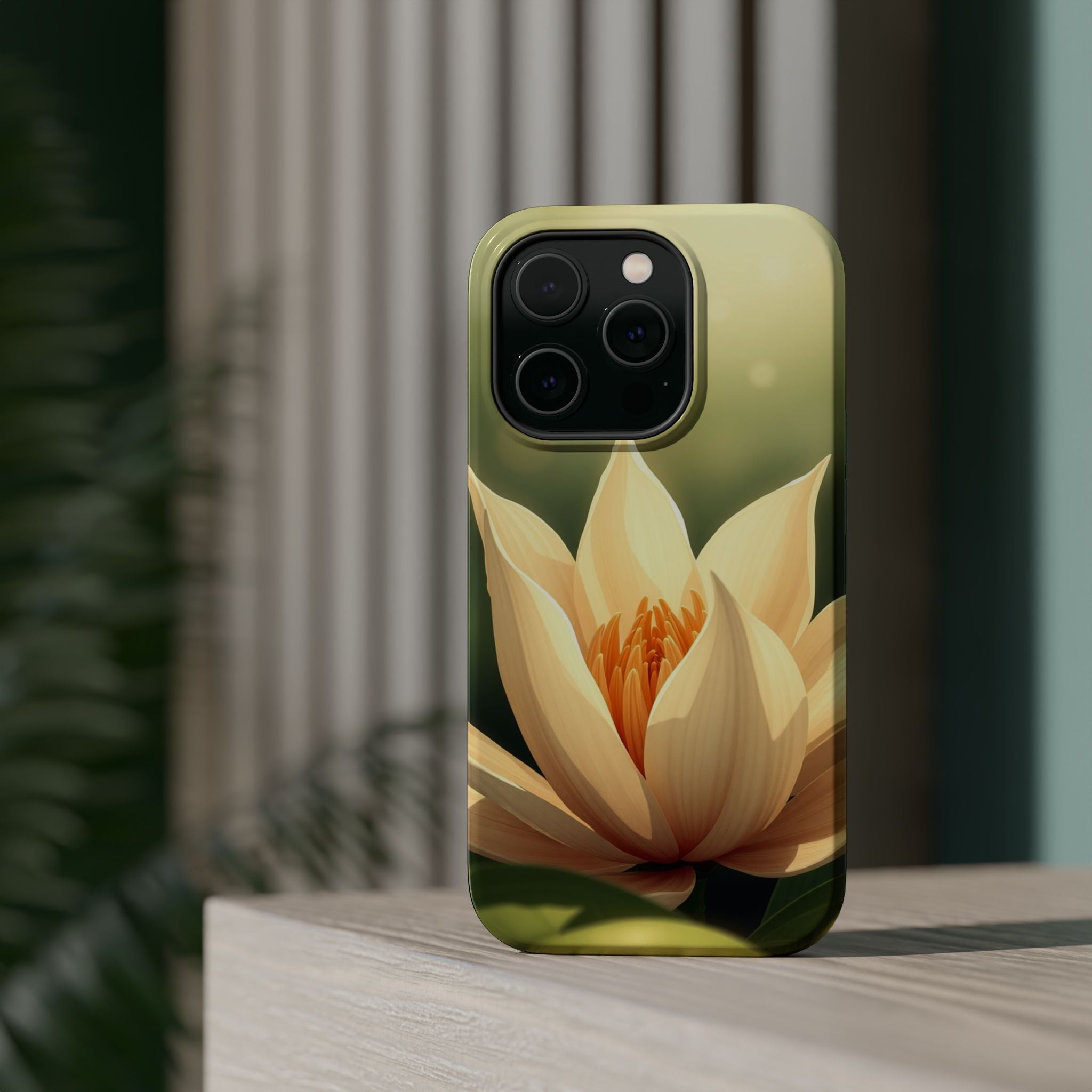 iPhone Bloom and Leaf Grunge Distressed Slim Everyday iPhone Designer · iPhone C