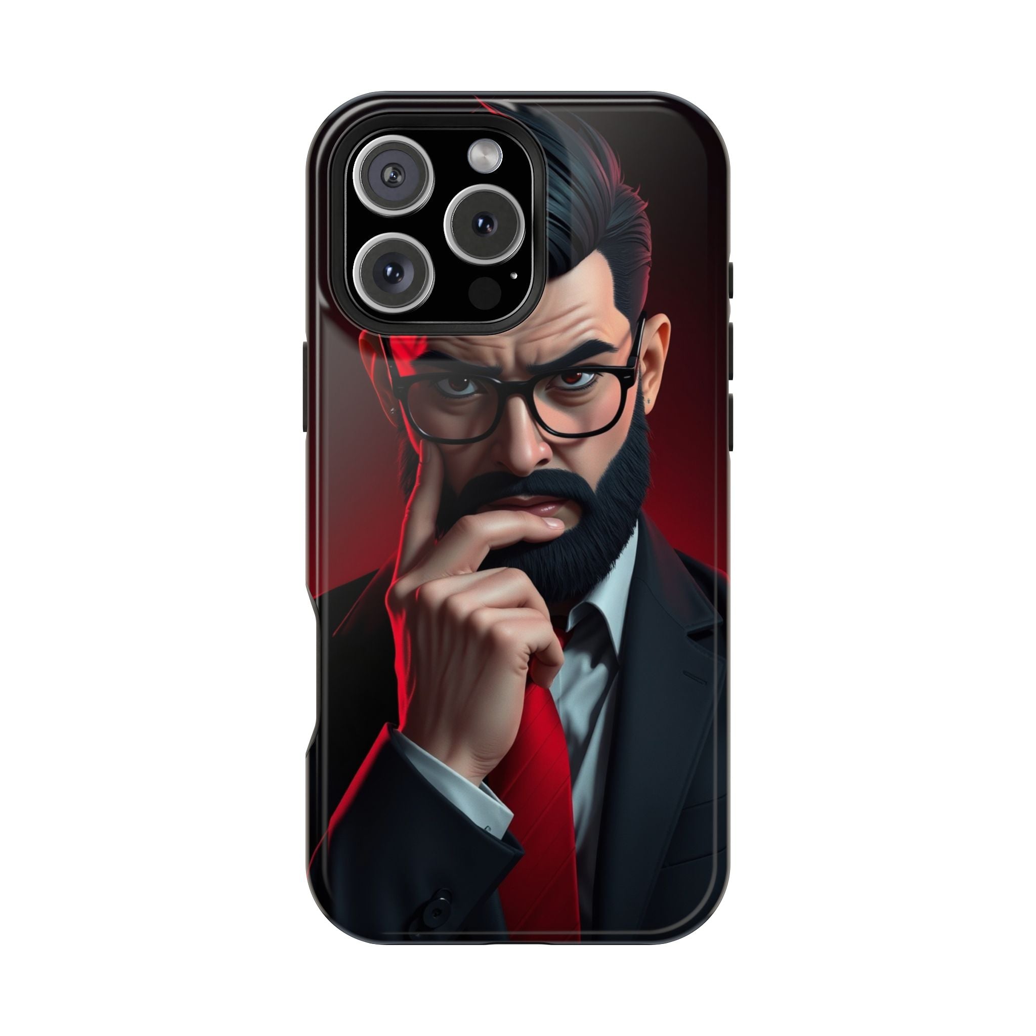 iPhone Vibrant Professional Overthinker Design Soft Finish Everyday Case · iPhon