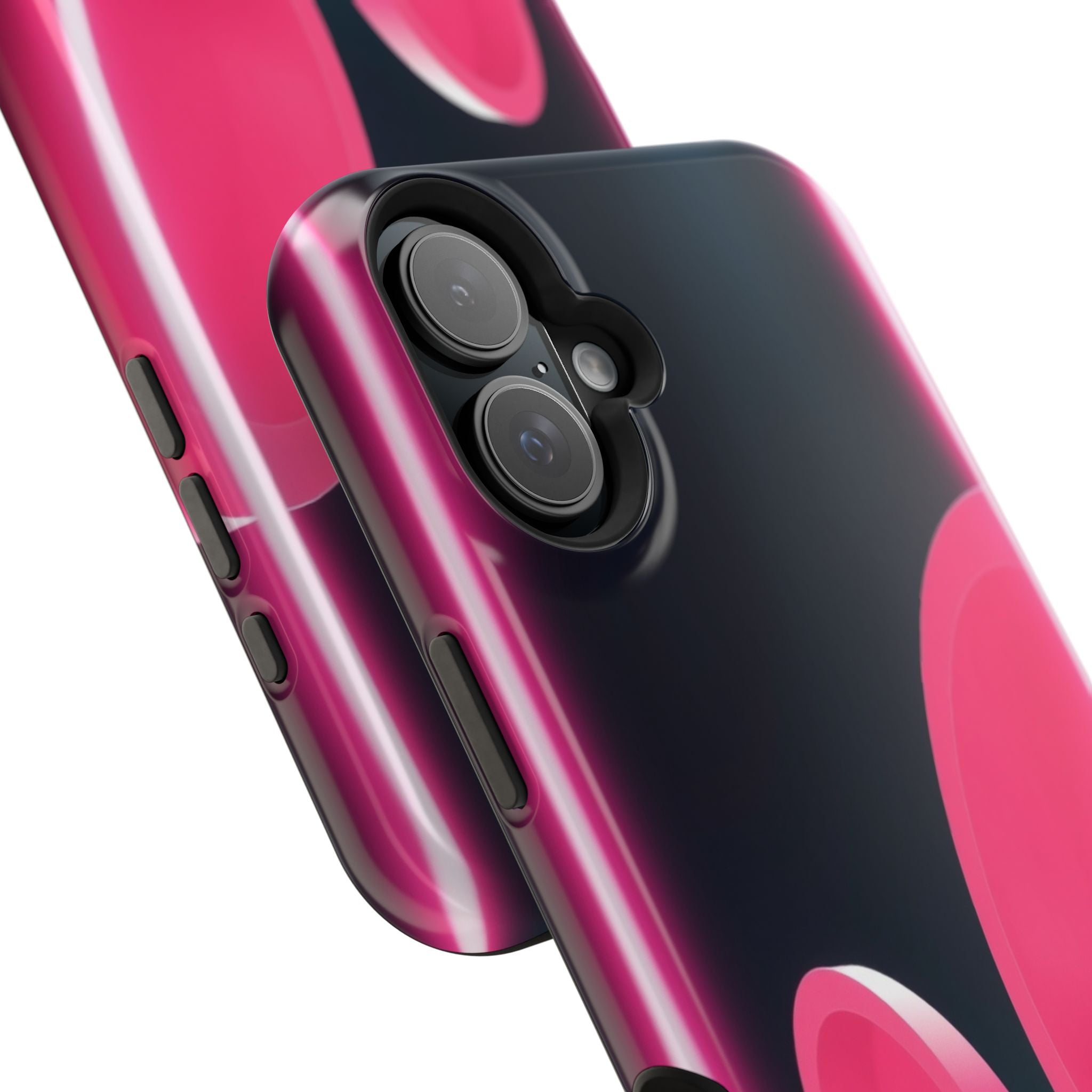 iPhone 1960s Mod Circles Neon Cyberpunk Slim Everyday Designer Case · iPhone Cas
