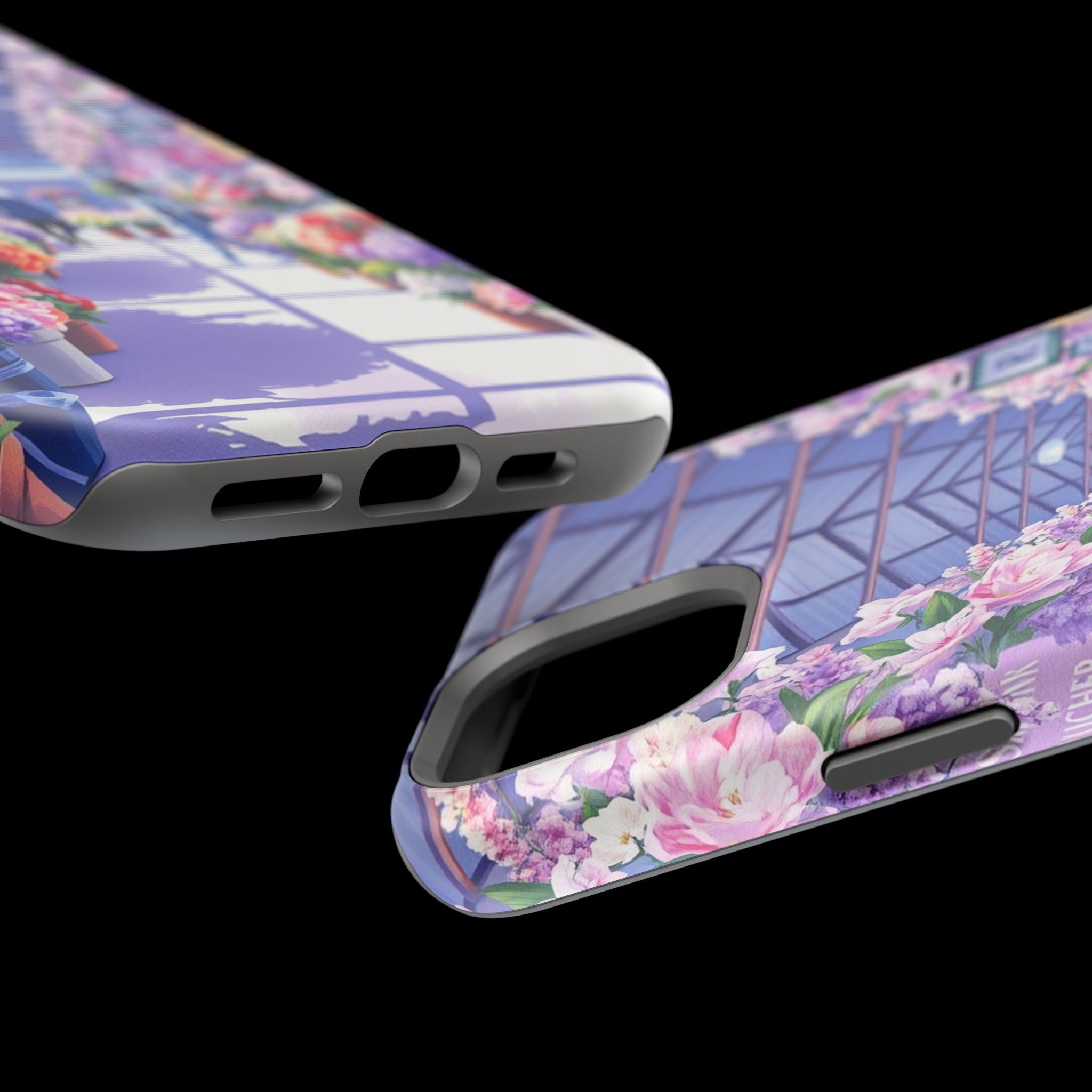 iPhone Flower Market Cinematic Art Clean Minimal Snap Cas Slim Snap Case · iPhon