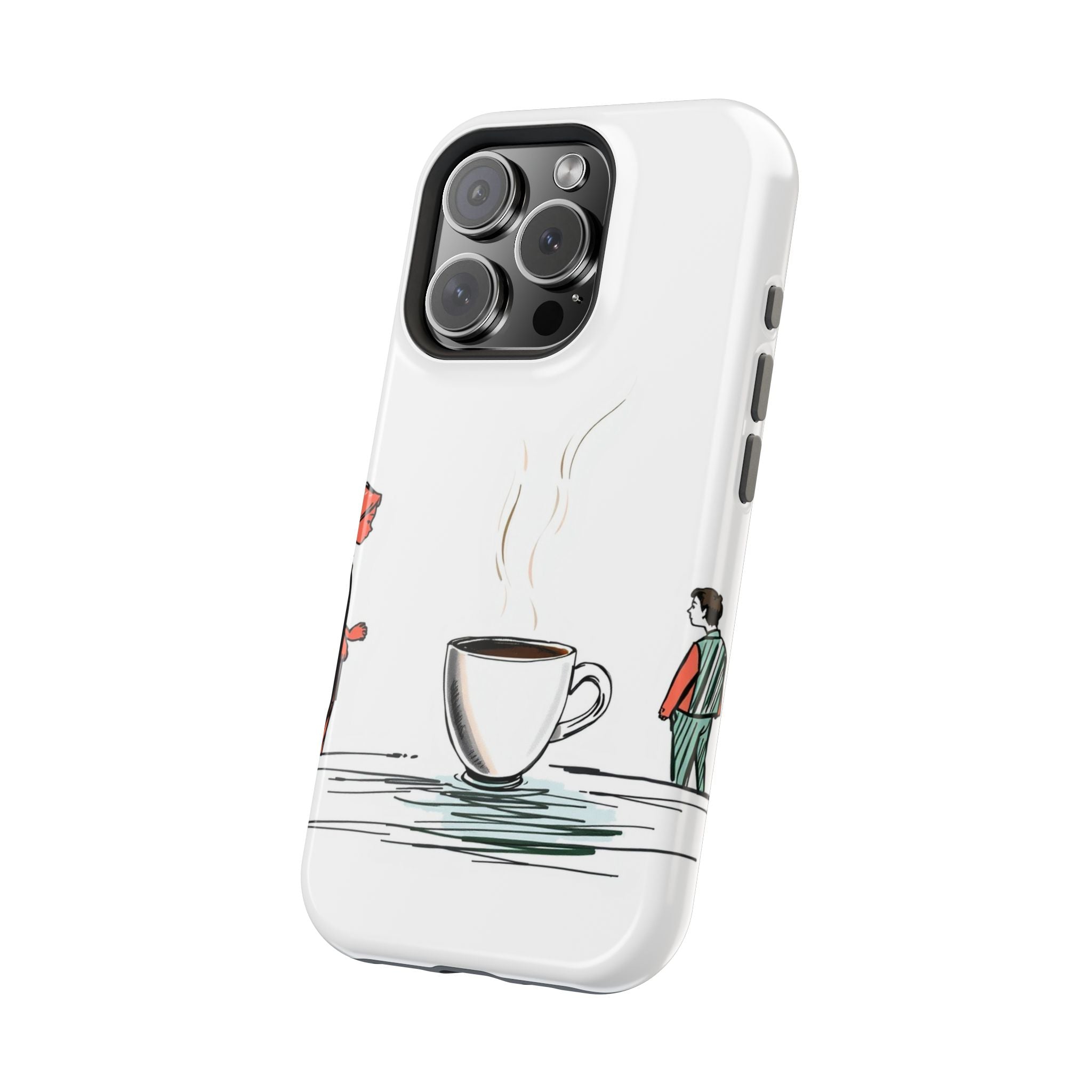 iPhone Coffee Before People Mystic Art Slim Everyday Designer Case · iPhone Case