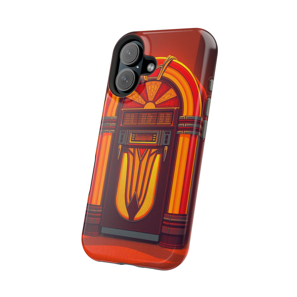 iPhone Jukebox Glow Pop Art Bold Bold Modern Everyday Snap Case · iPhone Case