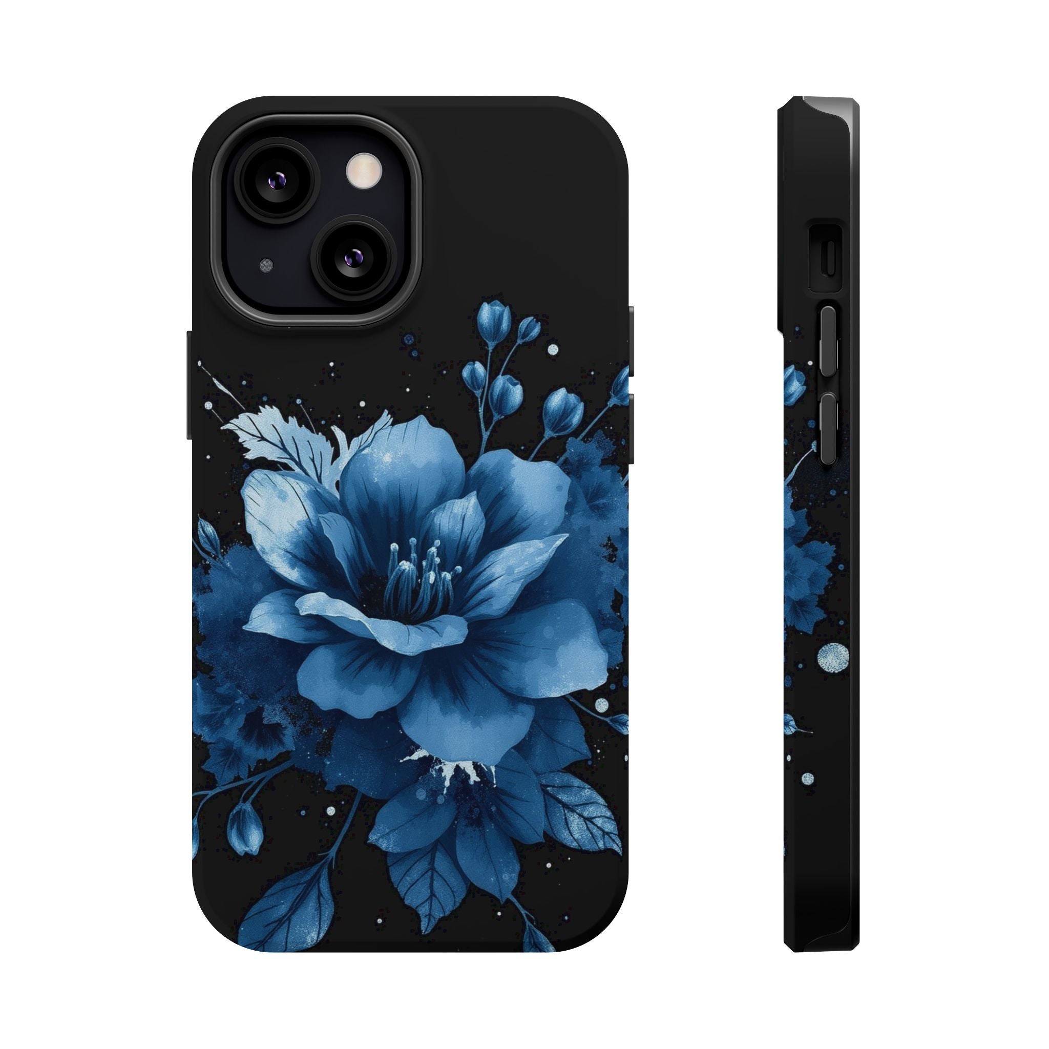 iPhone Serene Floral Watercolor Splash Design Slim Everyday Designer · iPhone Ca