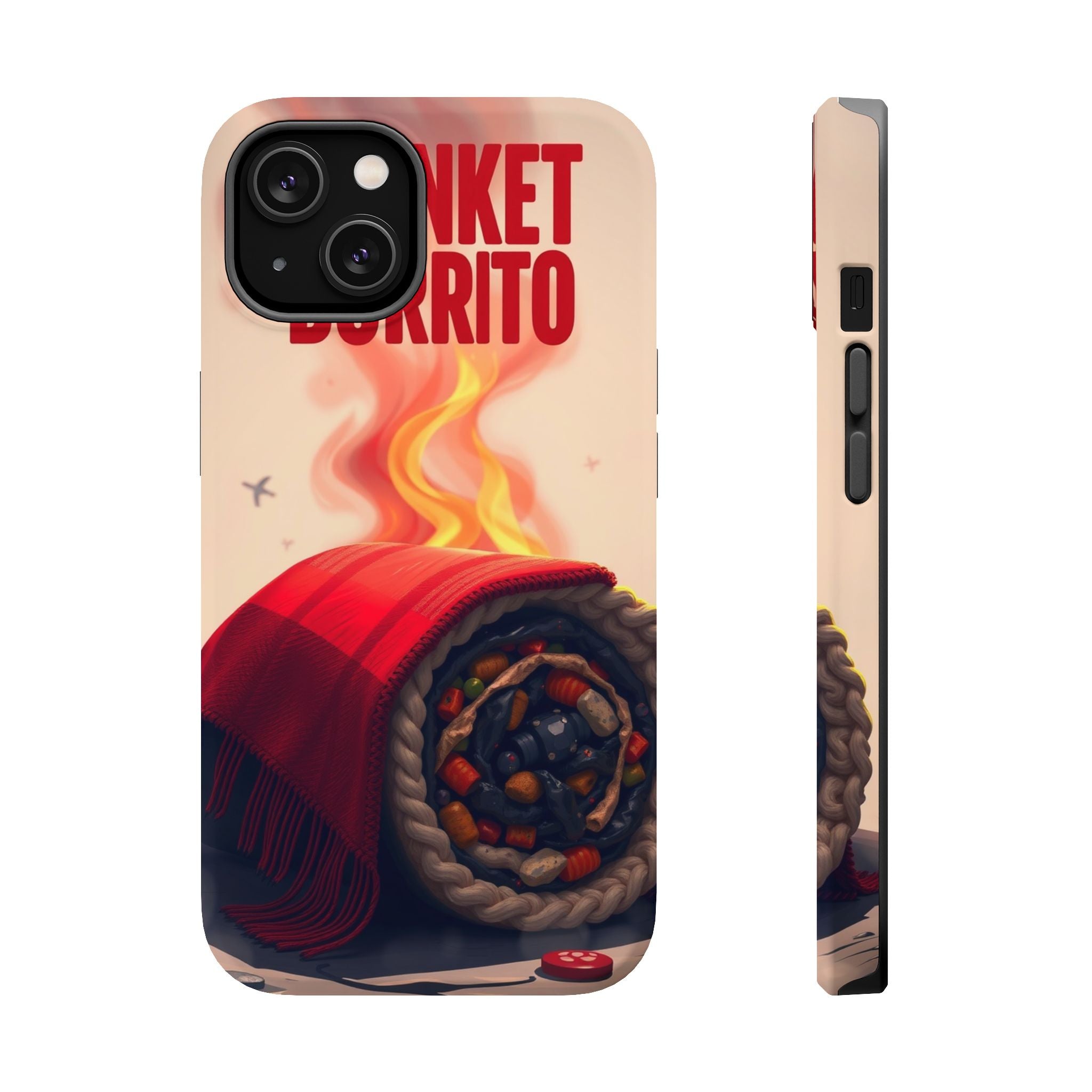 iPhone Serene Blanket Burrito Design Slim Everyday Designer Case · iPhone Case
