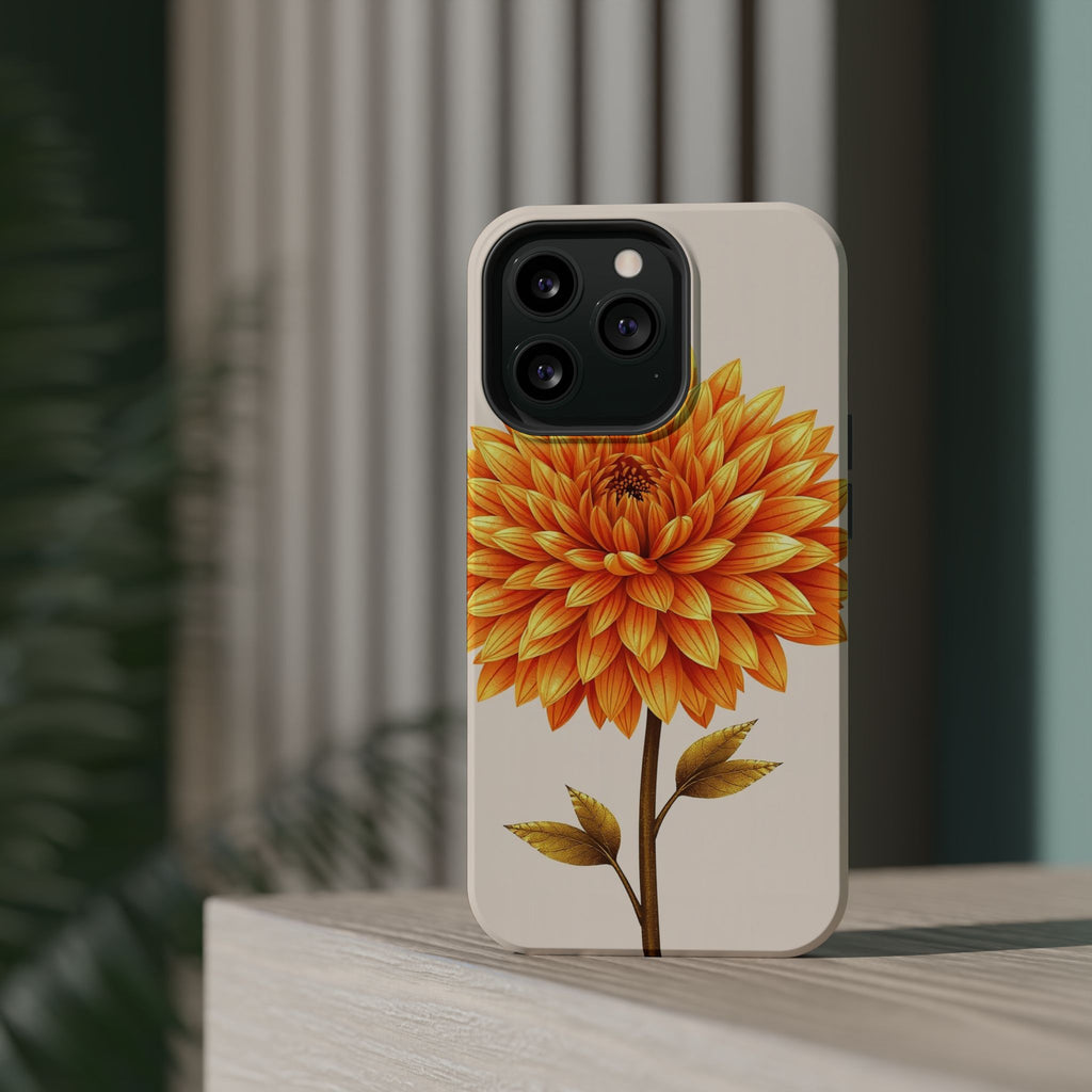 iPhone Chrysanthemum Classic Gold Foil Luxury Slim iPhone Everyday · iPhone Case