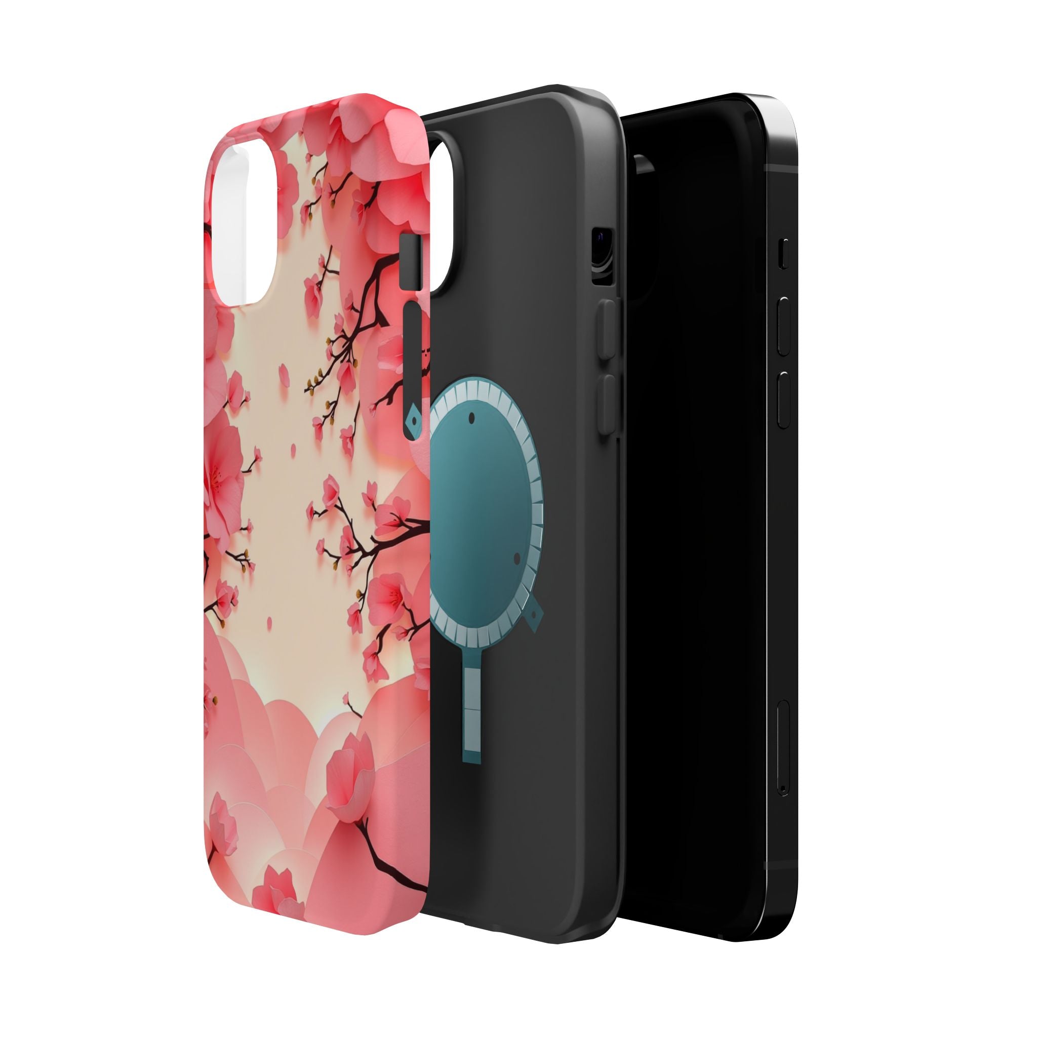 iPhone Petal Storm Electric Art 12 Bold Modern Everyday Snap Case · iPhone Case