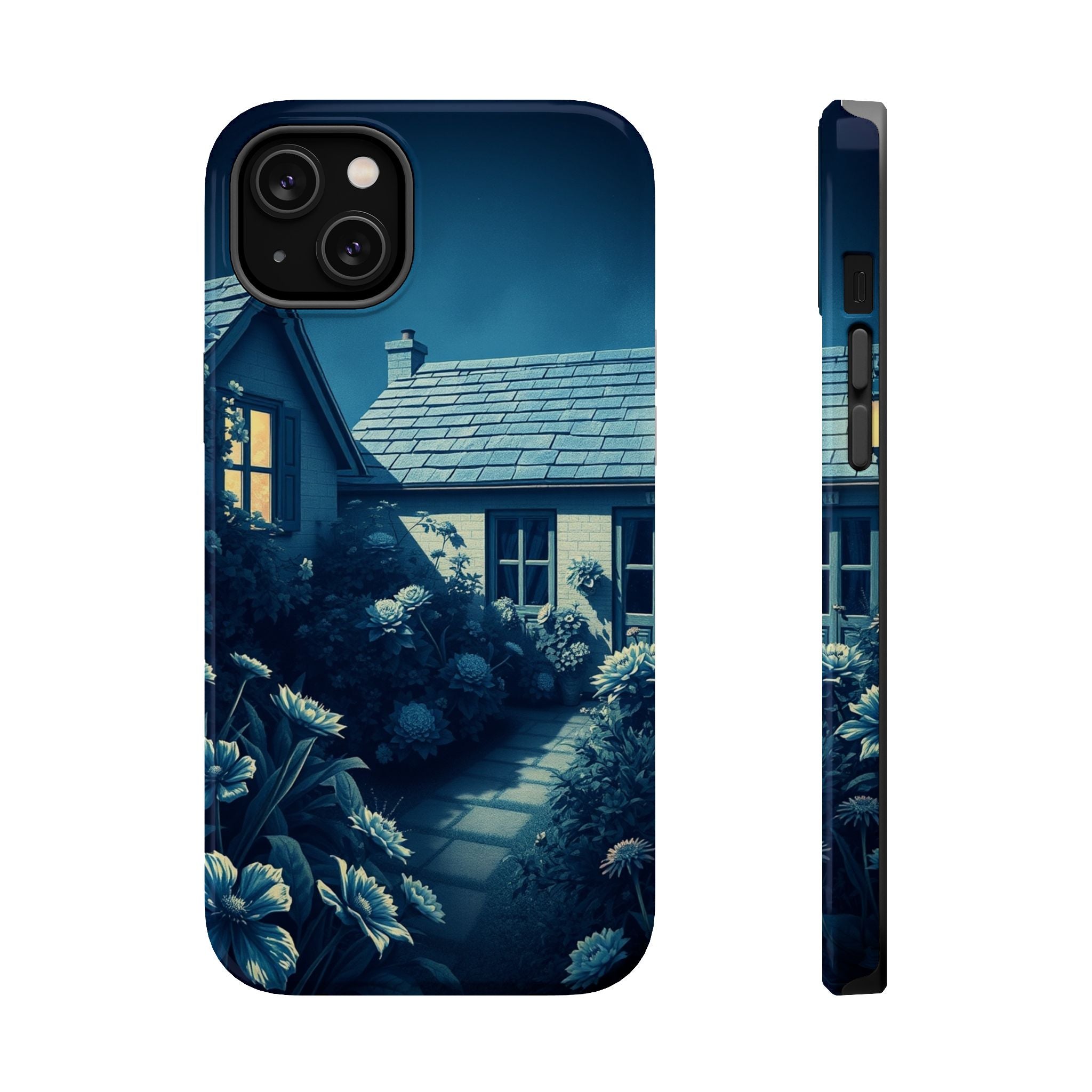 iPhone Cottage Garden Vintage Retro Poster Slim iPhone Everyday · iPhone Case