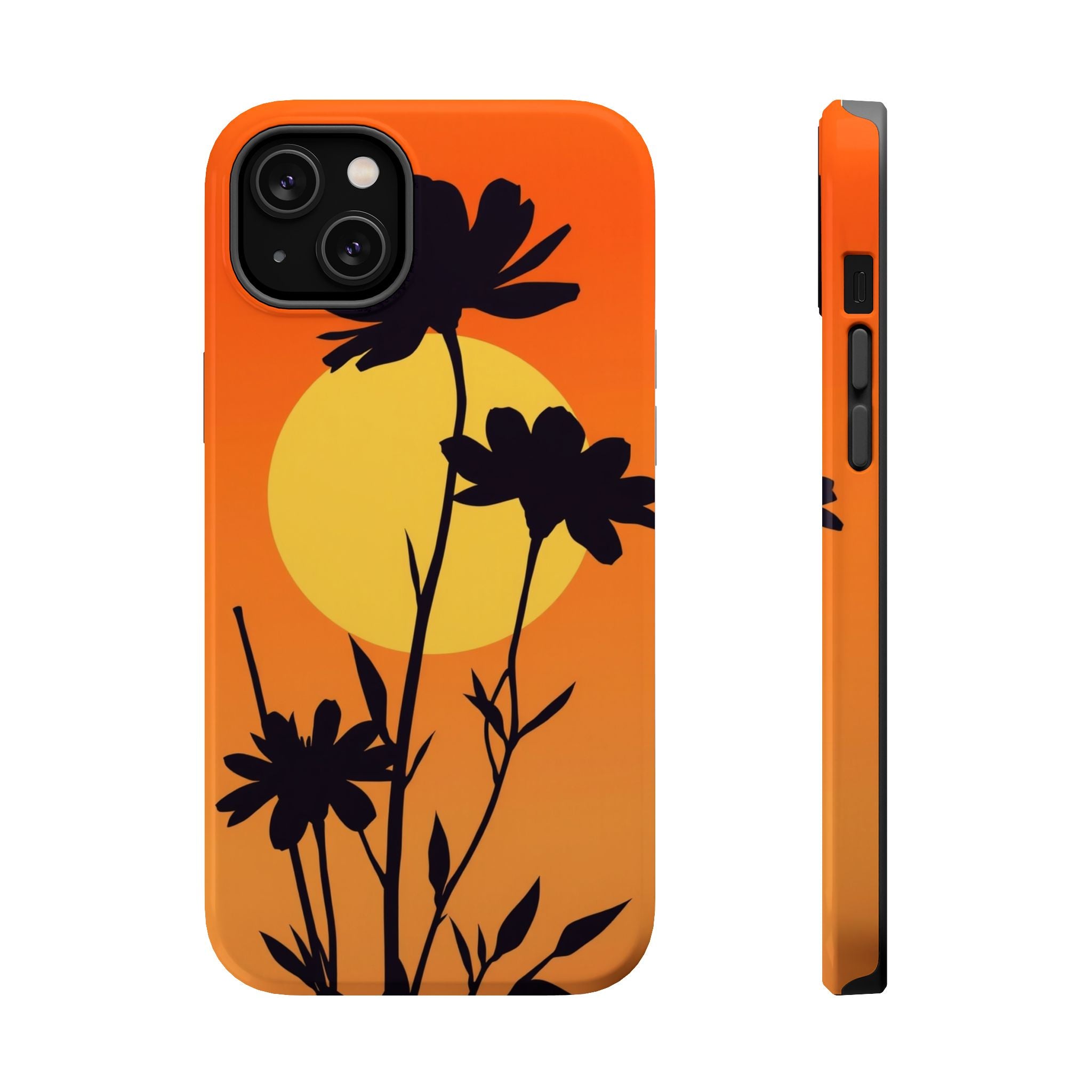 iPhone Vibrant Floral Silhouette Design Slim Everyday iPhone Designer · iPhone C