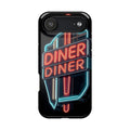 iPhone Neon Diner Sign Electric Art Slim Everyday Designer Case · iPhone Case