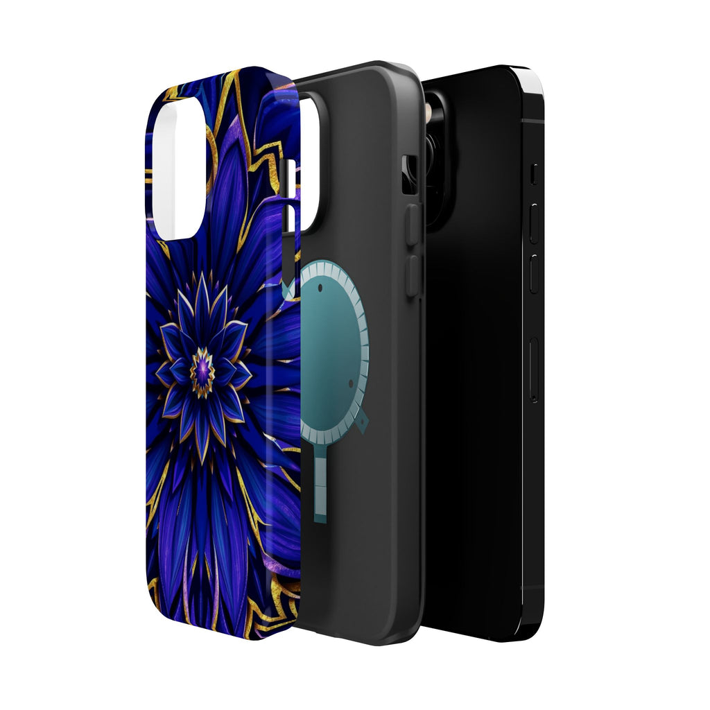 iPhone Floral Mandala Electric Art 14 Slim Everyday Designer Case · iPhone Case