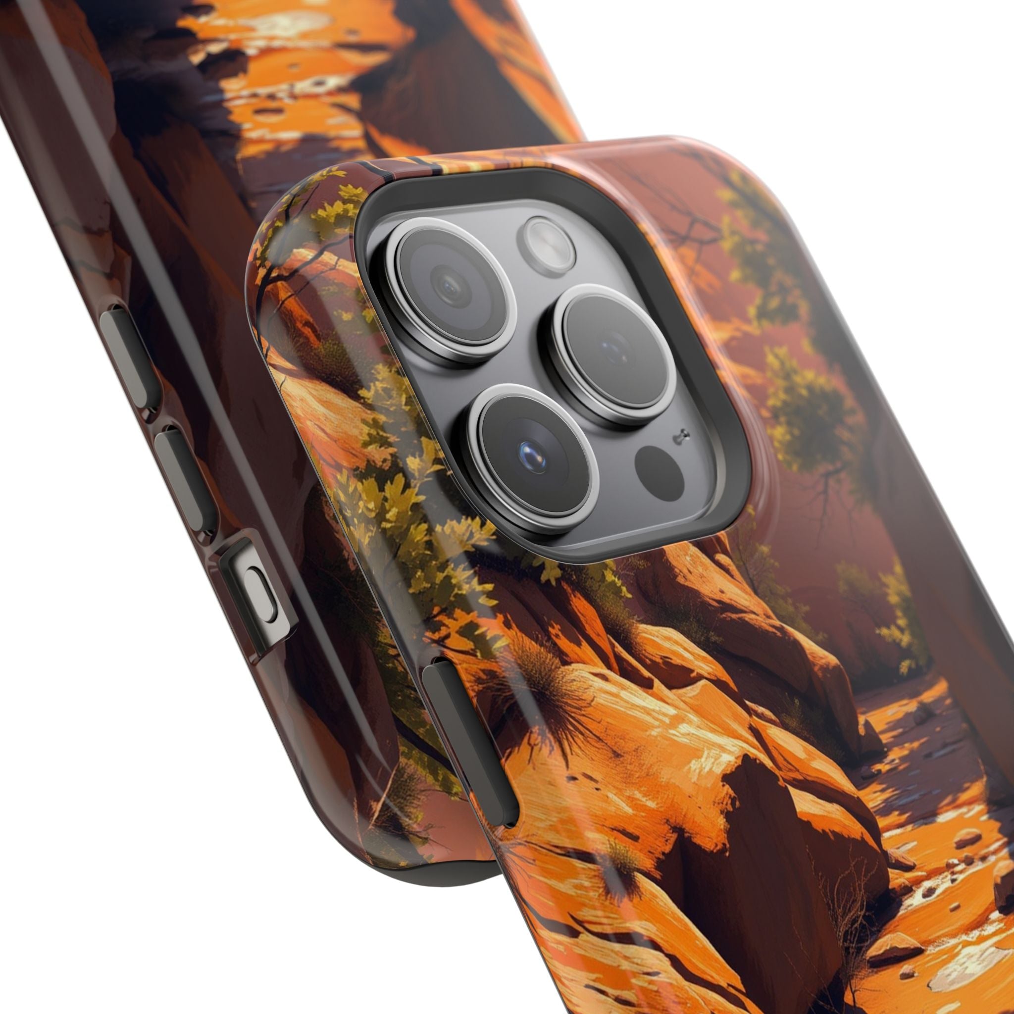 iPhone Spring Creek Bold Art Slim Everyday Designer Case · iPhone Case