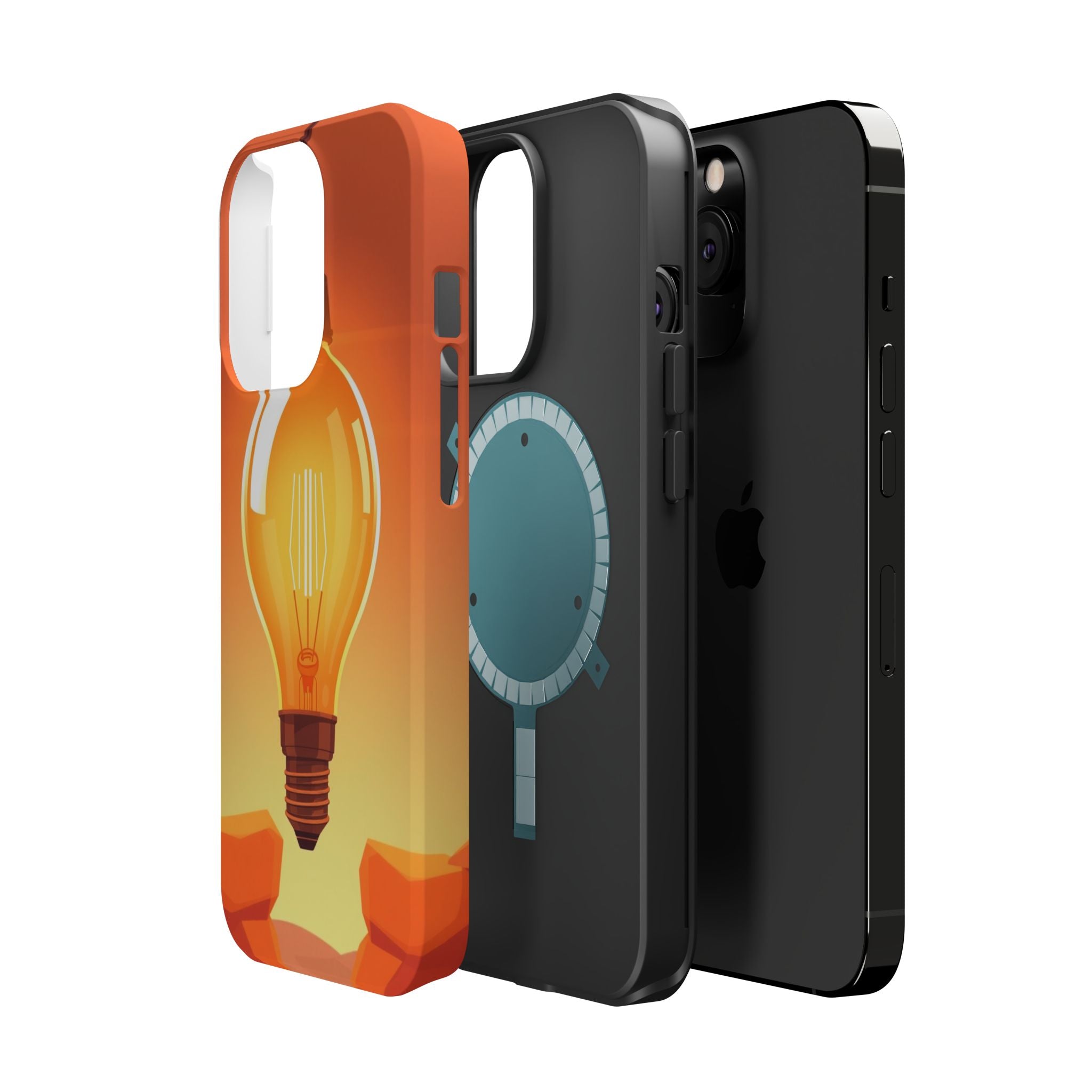 iPhone Edison Bulb Warm Enchanted Art Slim Everyday Designer Case · iPhone Case