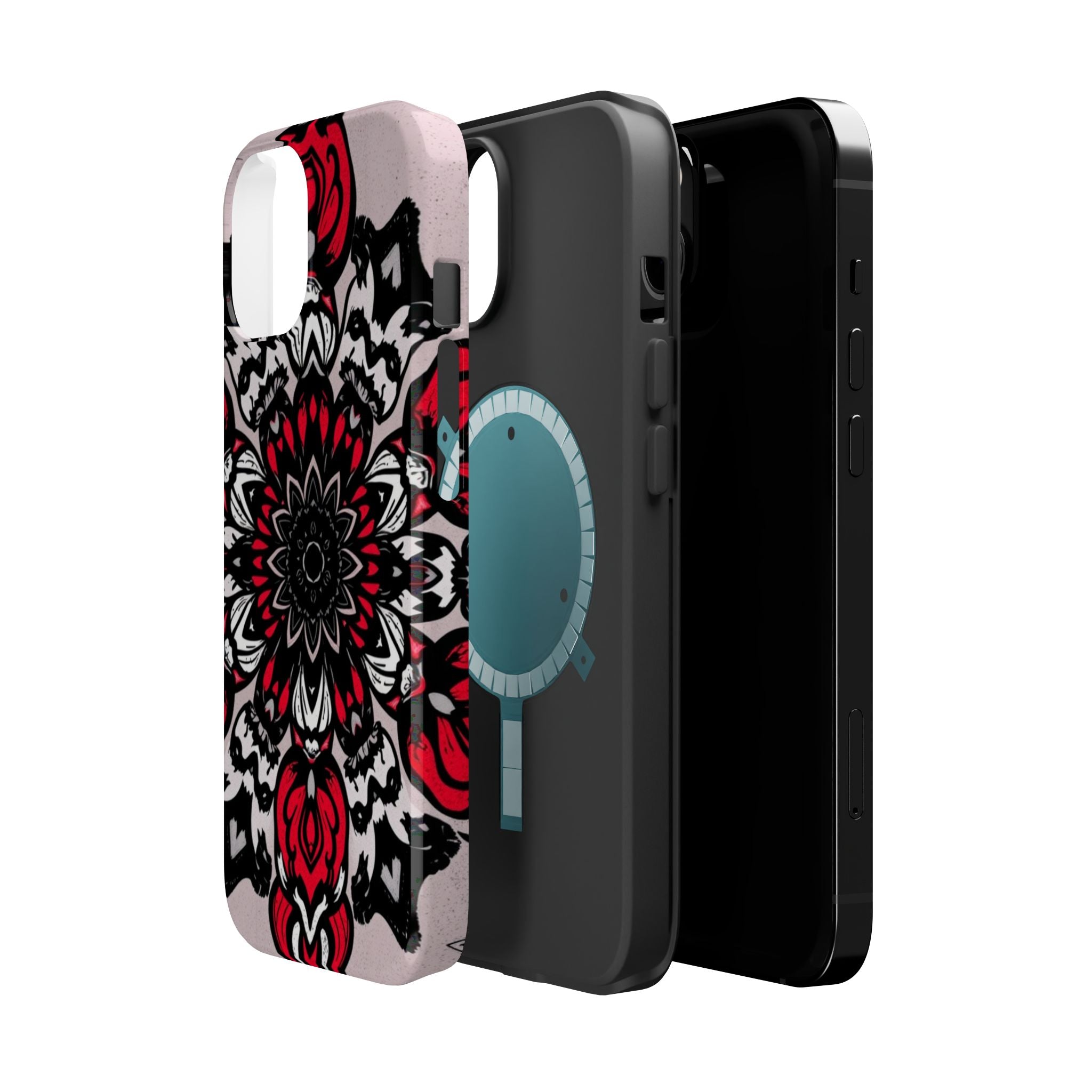 iPhone Floral Mandala Bold Art Slim Everyday Designer Case · iPhone Case
