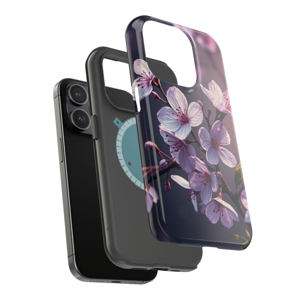 iPhone Cherry Blossom Enchanted Art Artistic Everyday Cas Slim Snap Case · iPhon