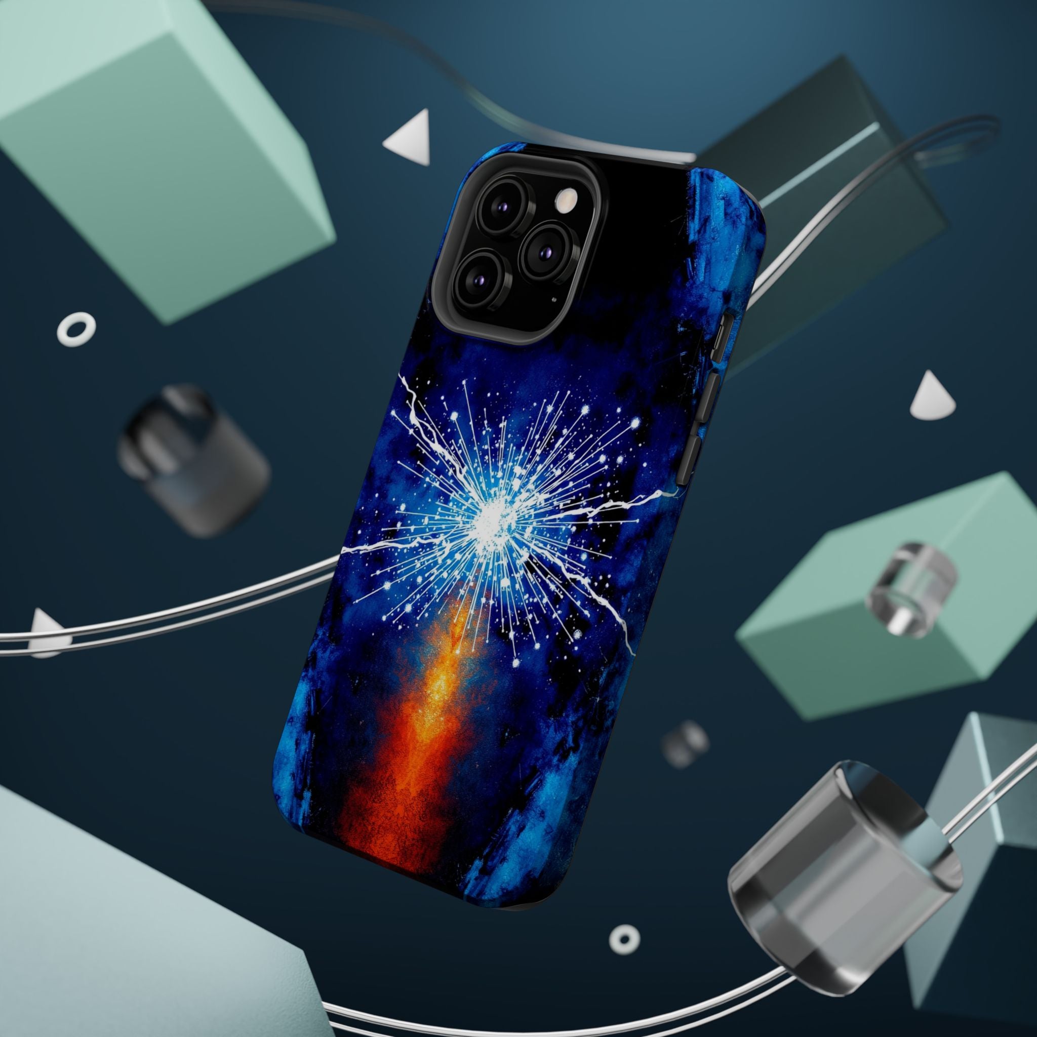 iPhone Magnetic Field Vibrant Watercolor Slim Everyday iPhone Designer · iPhone