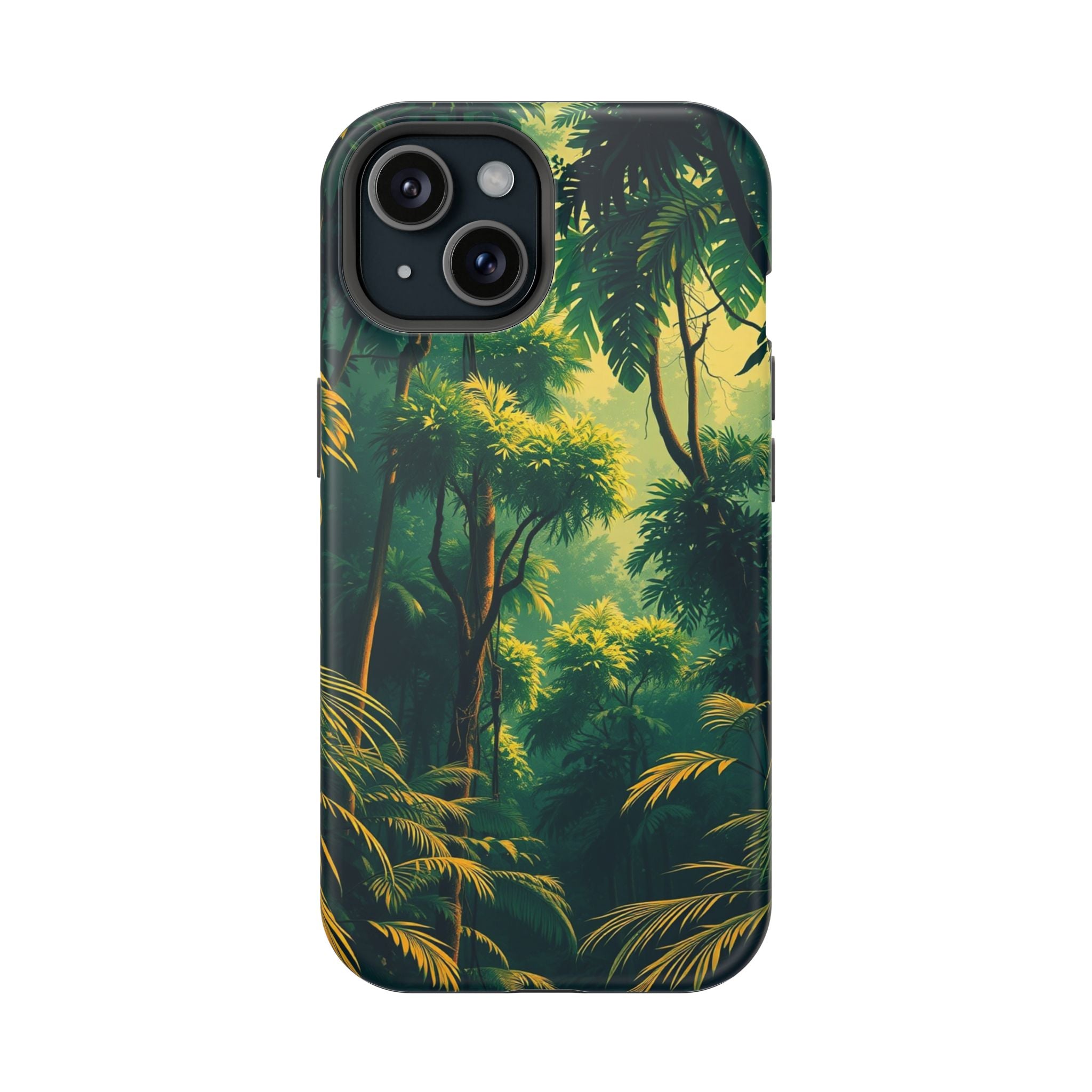 iPhone Rainforest Canopy Vintage Retro Poster Slim iPhone Everyday · iPhone Case