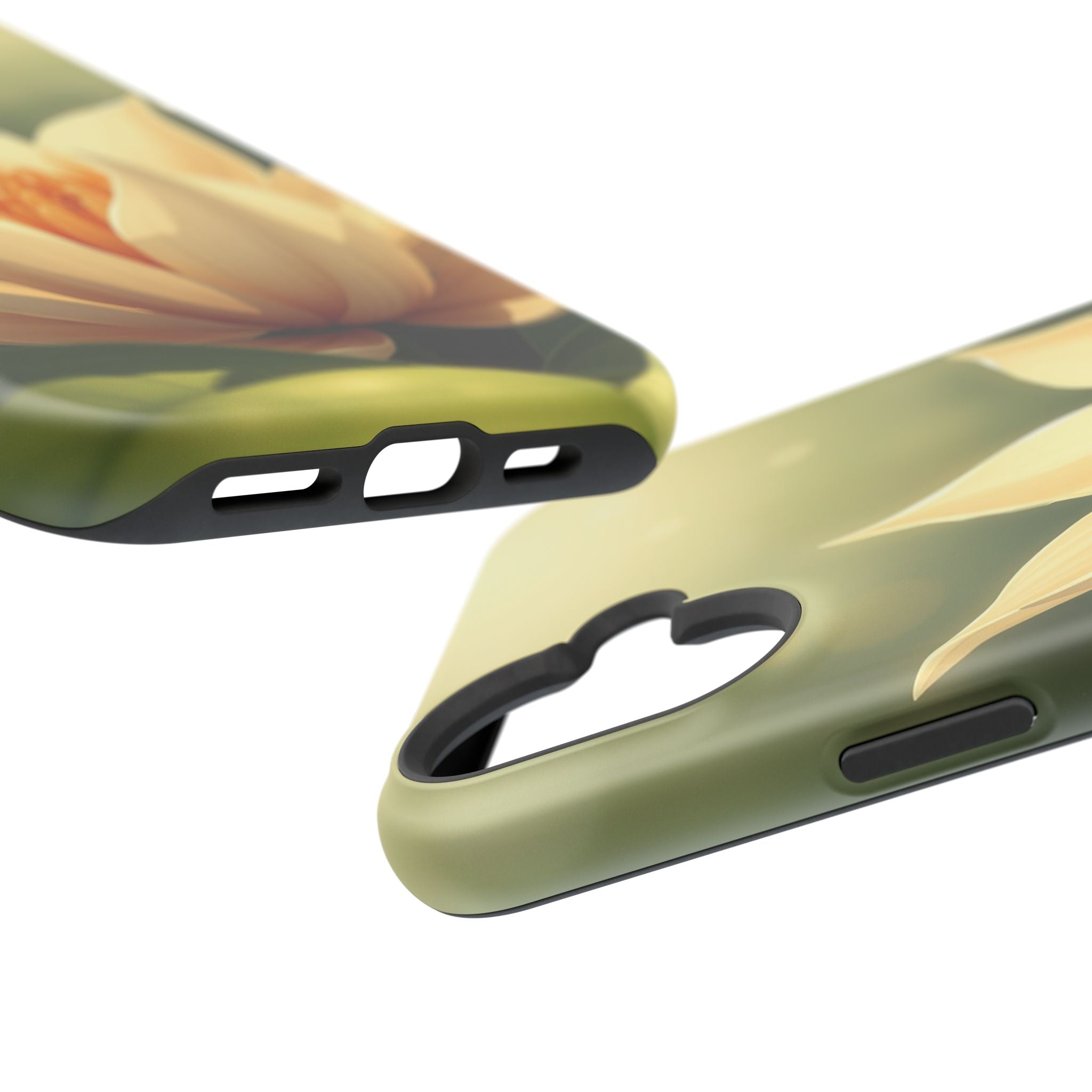 iPhone Bloom and Leaf Grunge Distressed Slim Everyday iPhone Designer · iPhone C