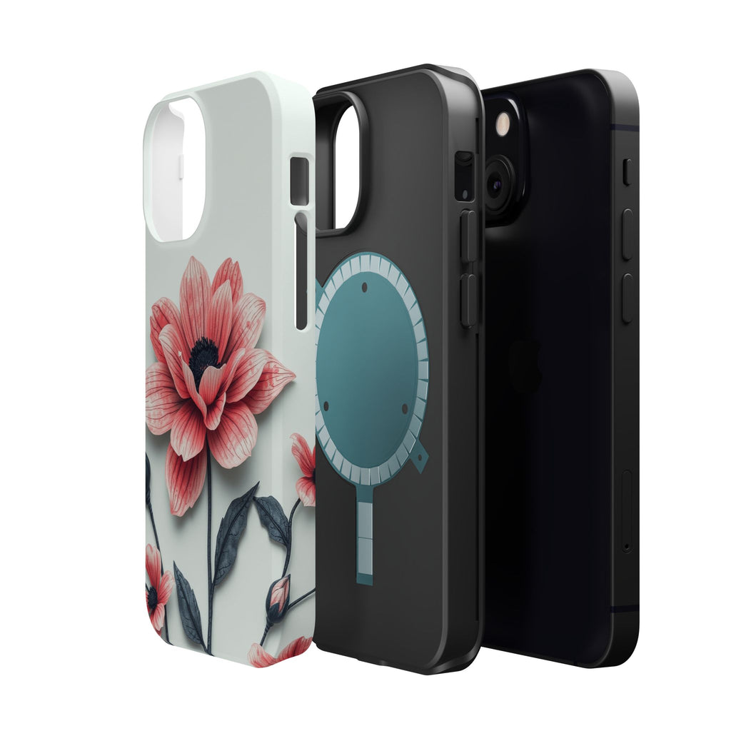 iPhone Dreamy Floral Ink Wash Design Slim Everyday iPhone 12 Designer · iPhone C