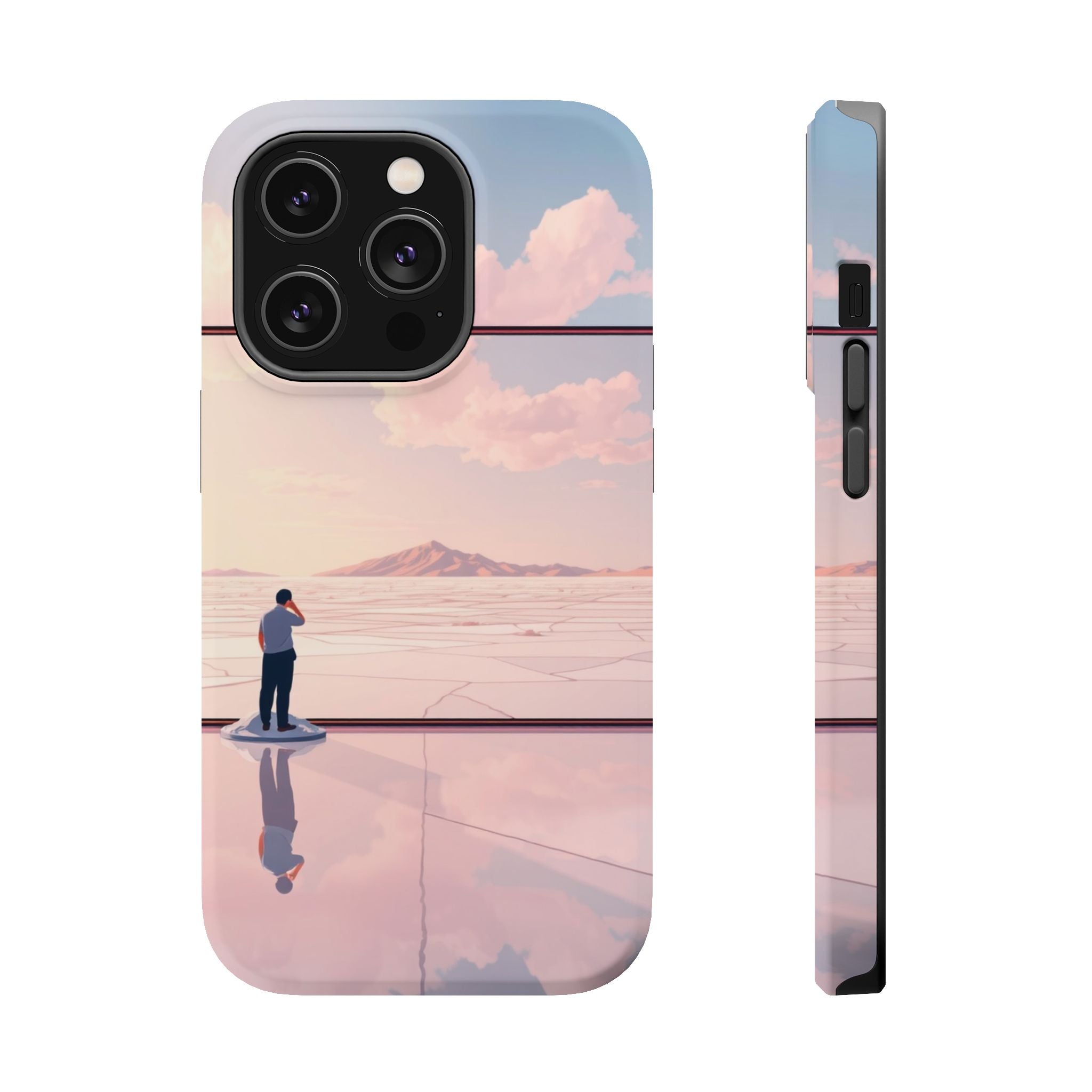 iPhone Salt Flat Mirror Stained Glass Slim Everyday Designer Case · iPhone Case