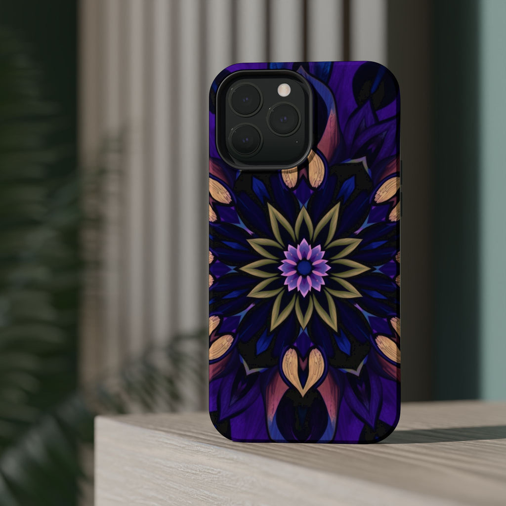 iPhone Floral Mandala Mystic Art Bold Modern Everyday Snap Case · iPhone Case