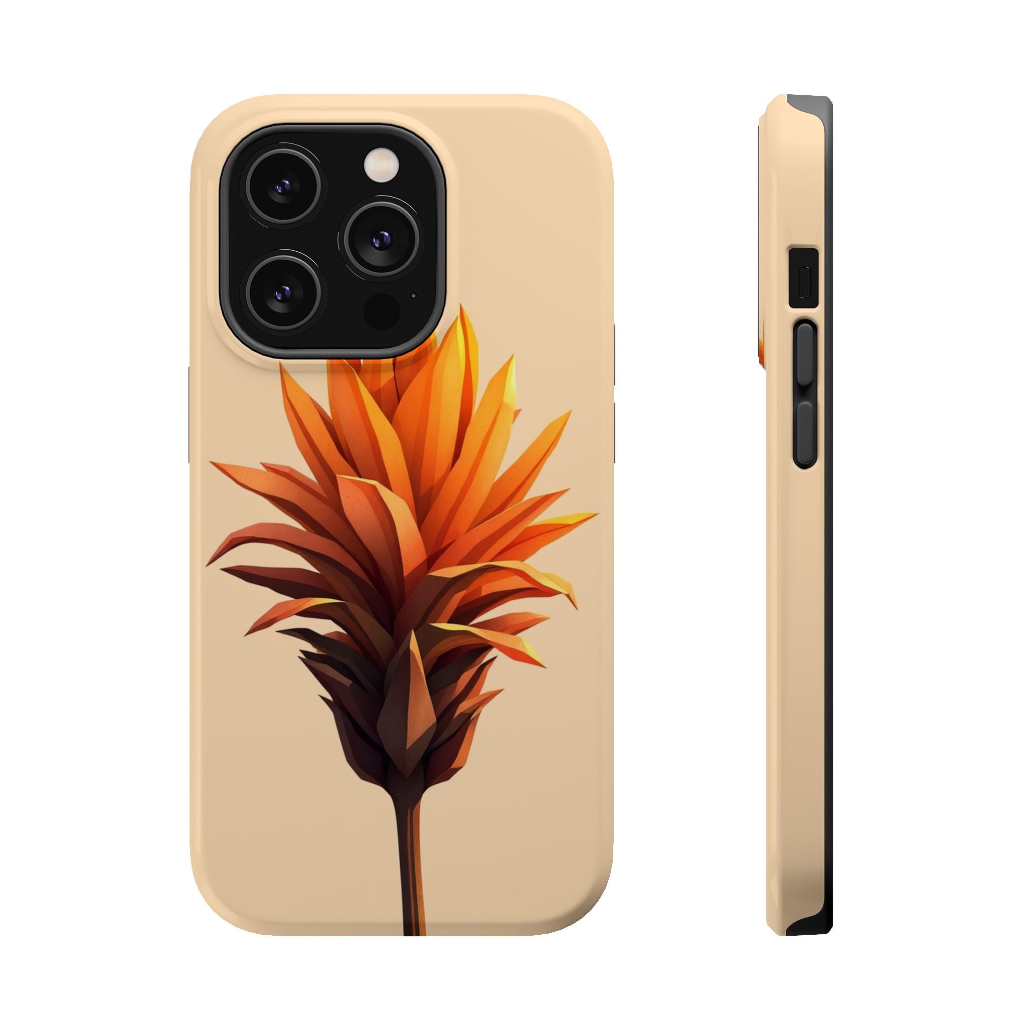 iPhone Sunset Amber And Peach Desert Flower Slim iPhone Everyday · iPhone Case