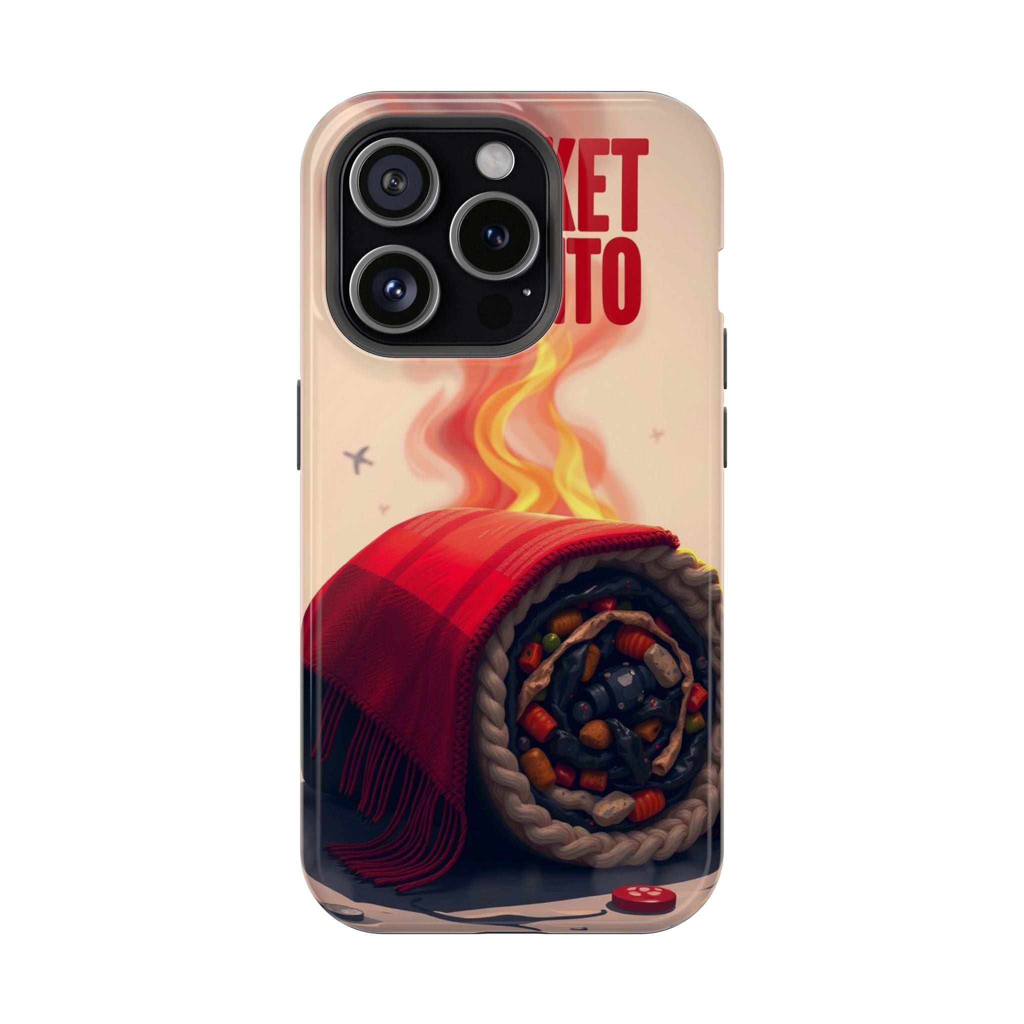 iPhone Serene Blanket Burrito Design Slim Everyday Designer Case · iPhone Case