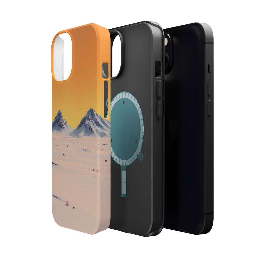 iPhone Mustard And Rust Arctic Tundra Slim Everyday iPhone 20 Designer · iPhone