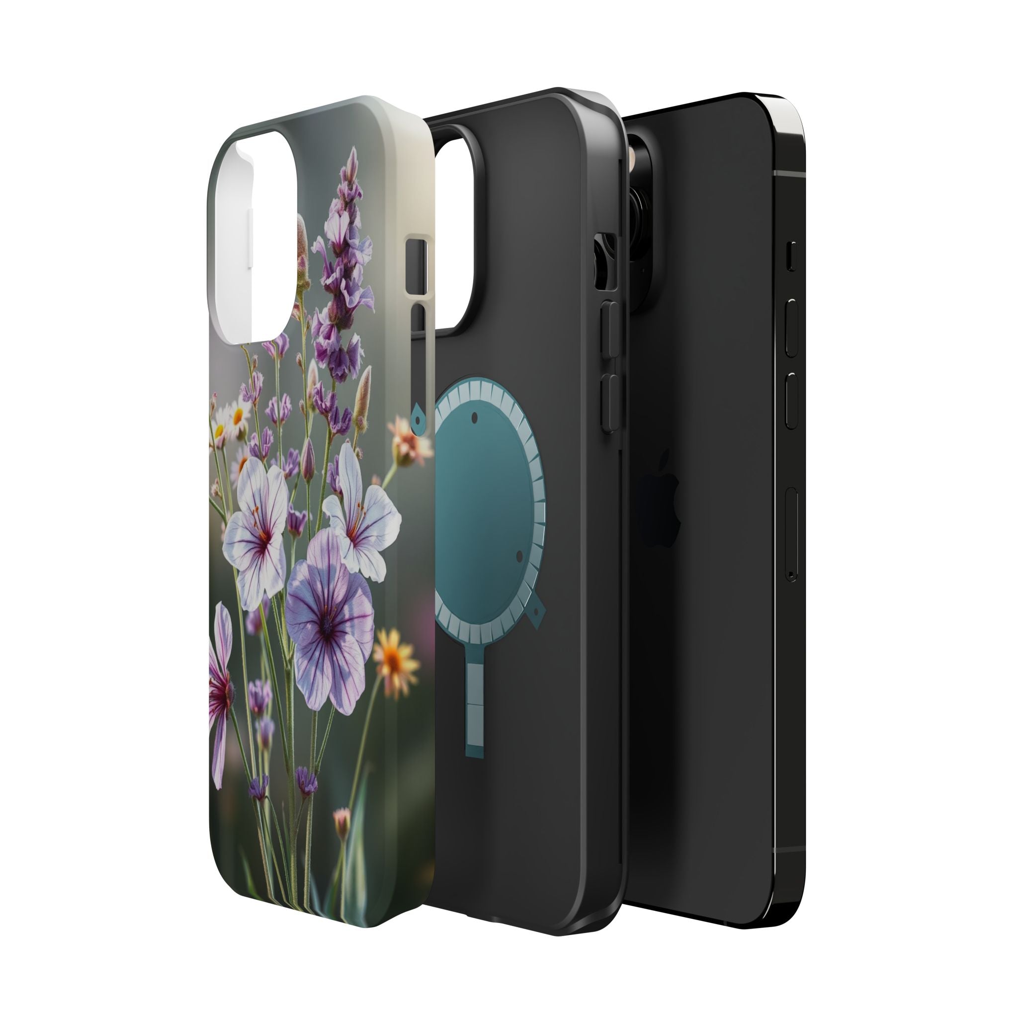iPhone Wildflower Bunch Enchanted Art Slim Everyday Designer Case · iPhone Case