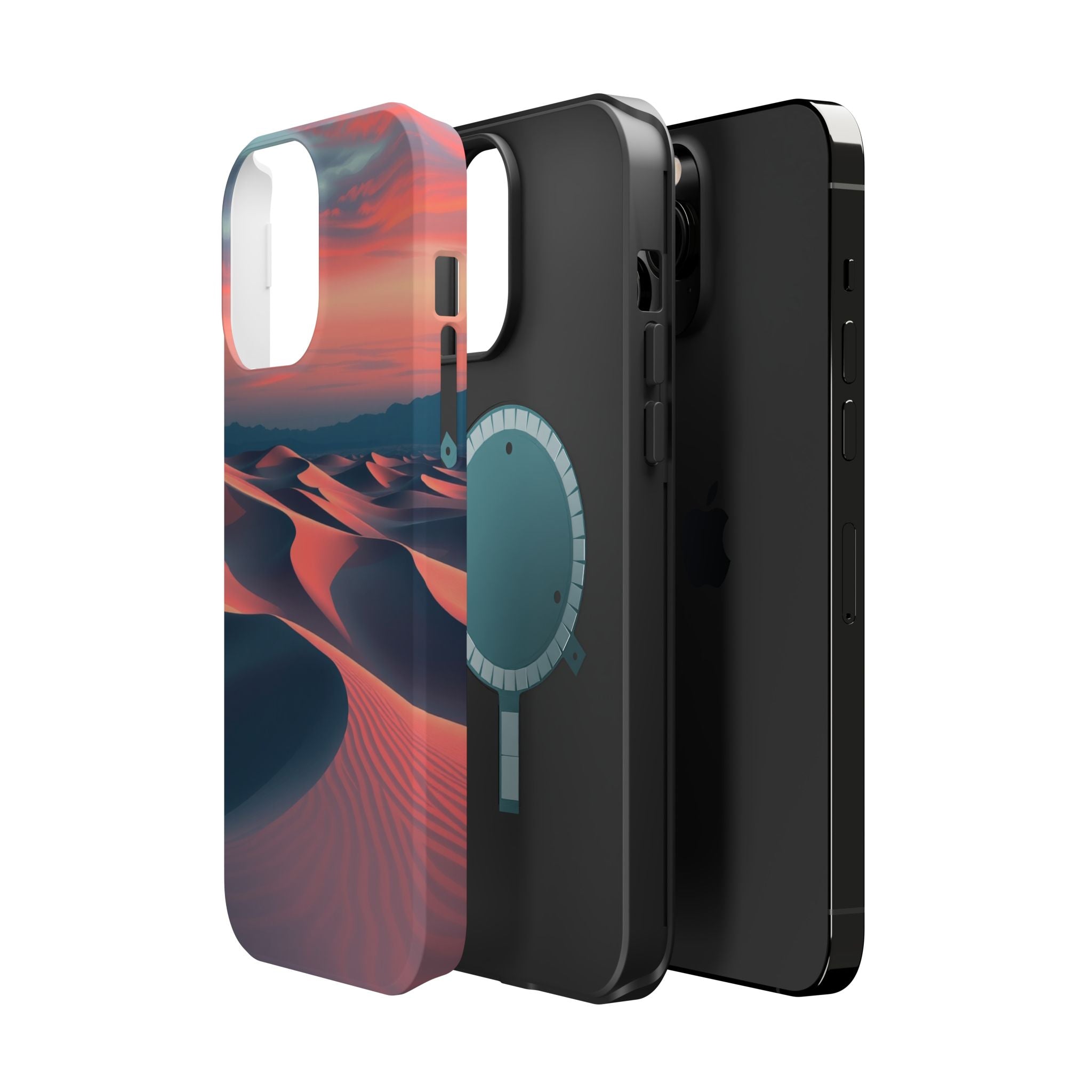 iPhone Sand Dunes at Dusk Oil Painting Impressionist iPhone Slim · iPhone Case