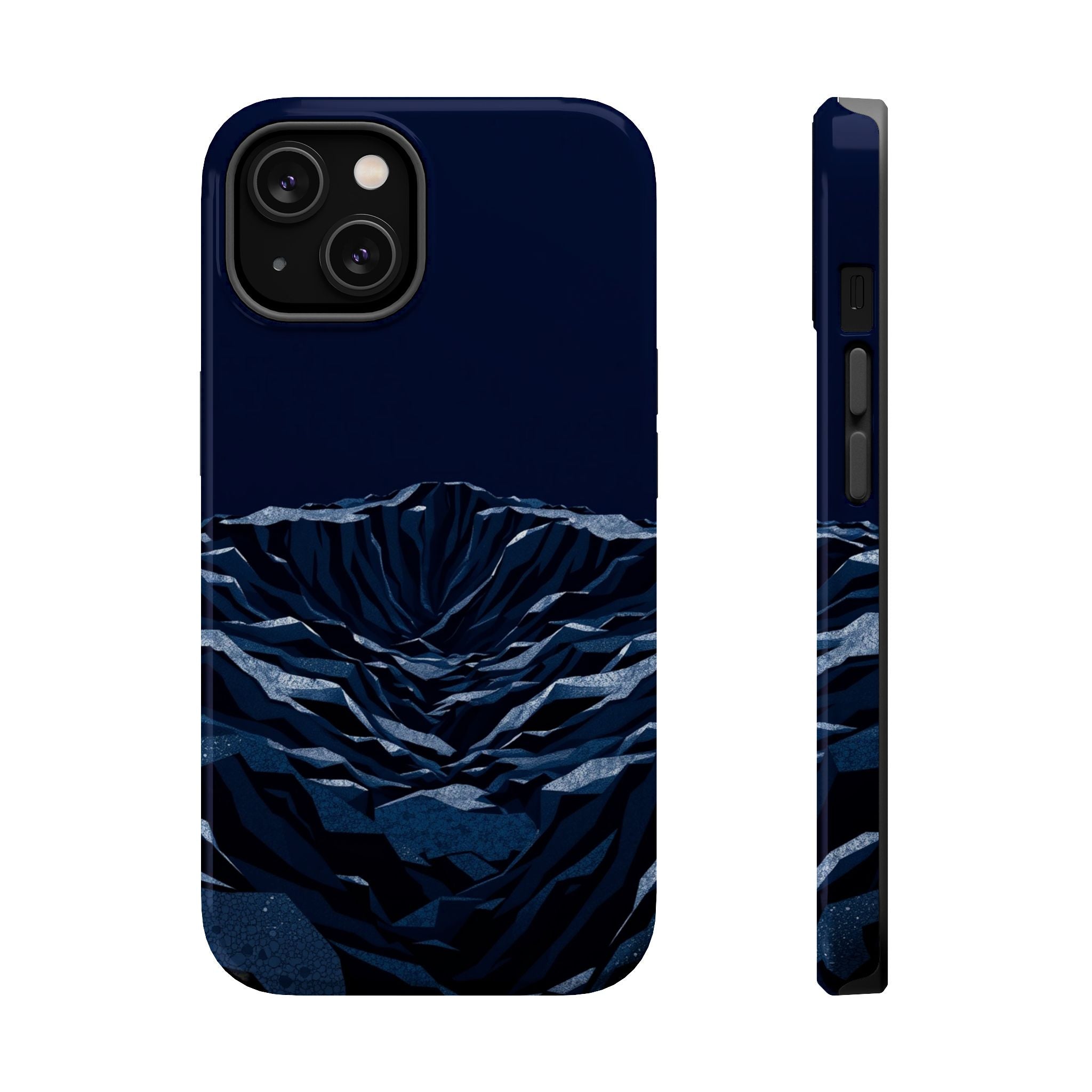 iPhone Lava Field Abstract Geometric Slim Everyday Designer Case · iPhone Case