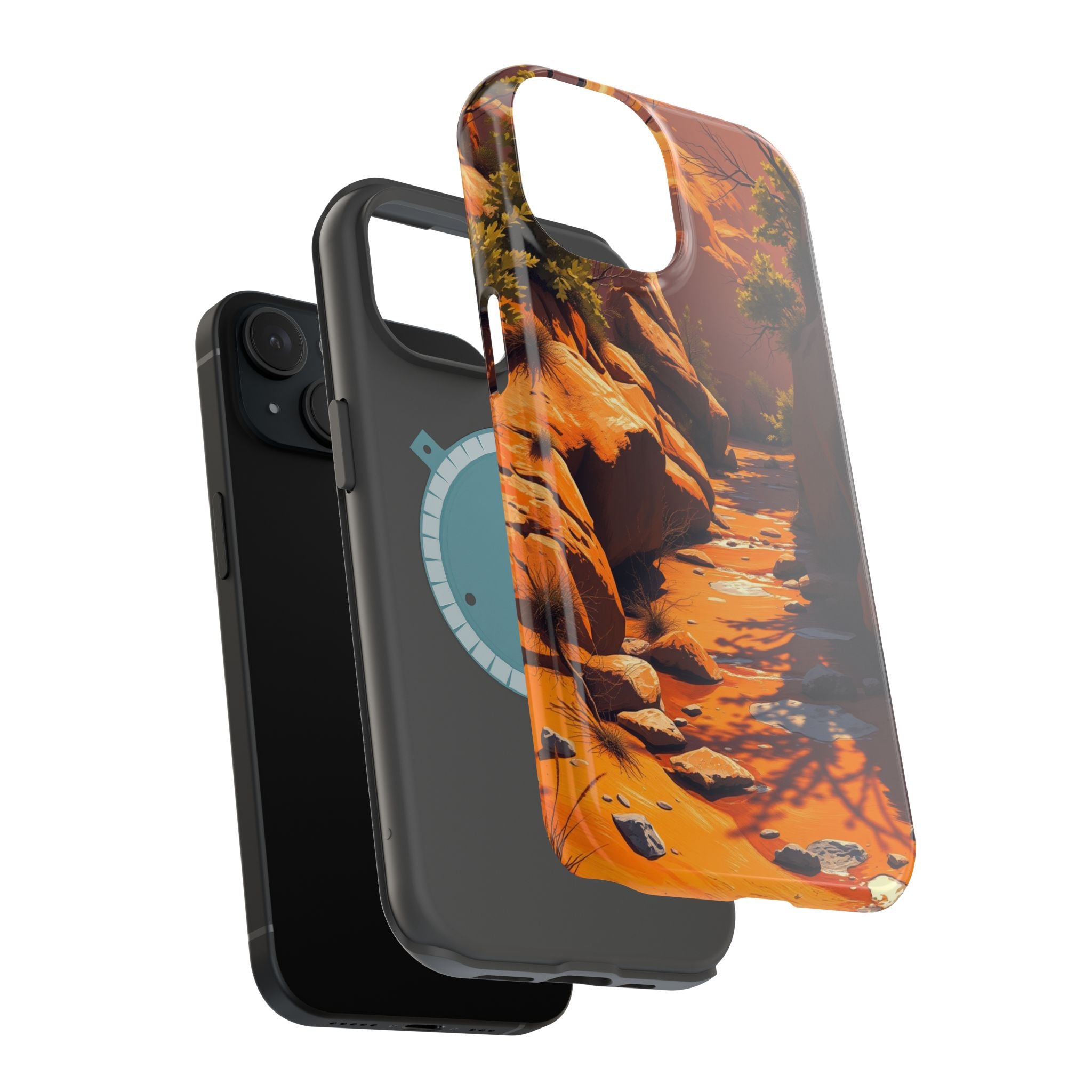 iPhone Spring Creek Bold Art Slim Everyday Designer Case · iPhone Case