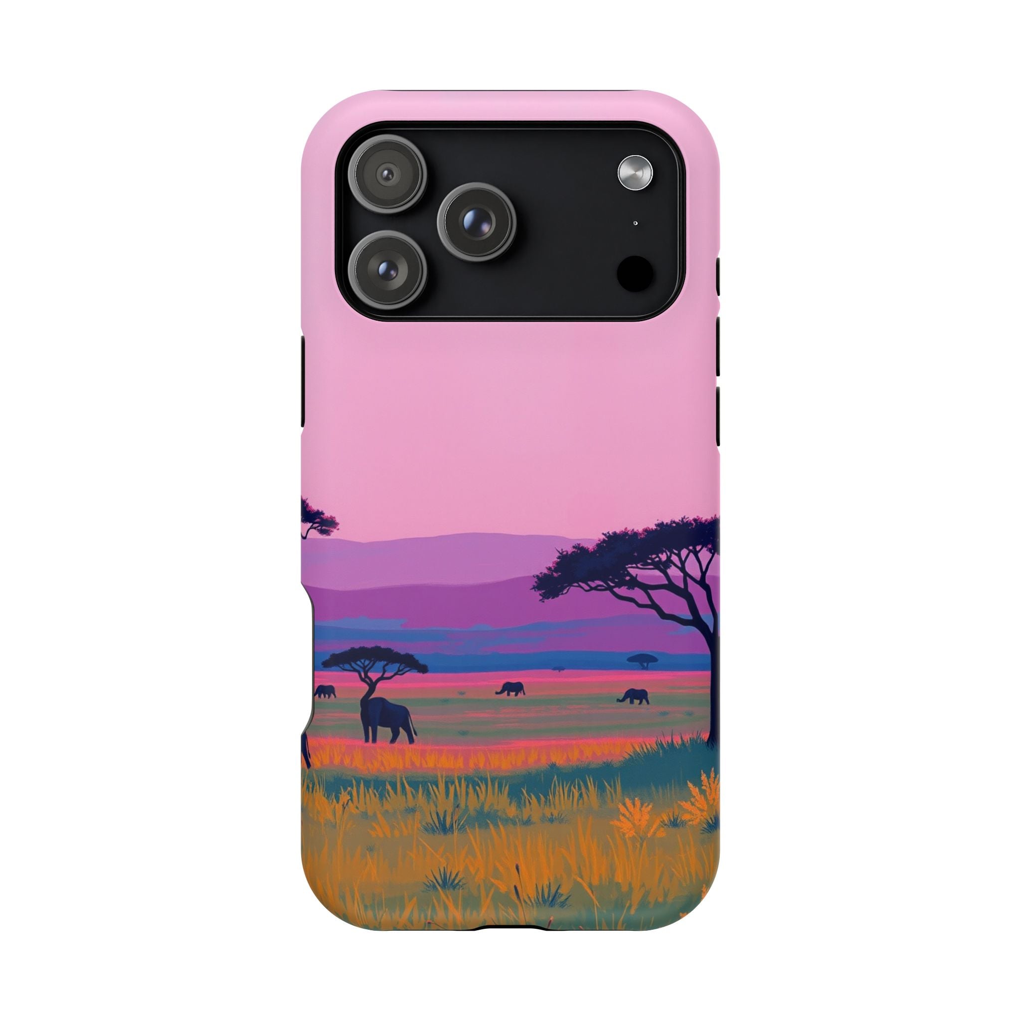 iPhone Savanna Horizon Electric Art Slim Everyday Designer Case · iPhone Case