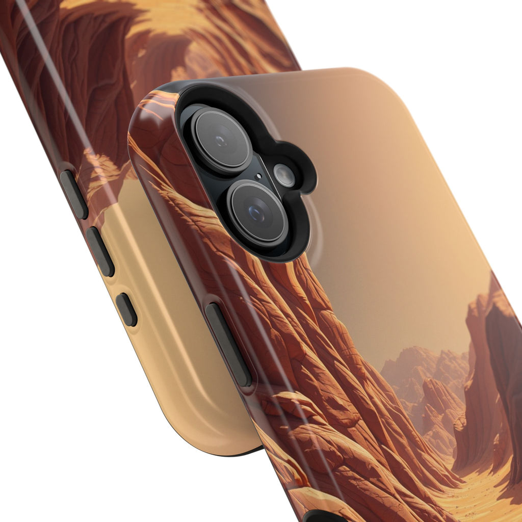 iPhone Burnt Orange And Sand Valley Floor Slim iPhone 20 Everyday · iPhone Case