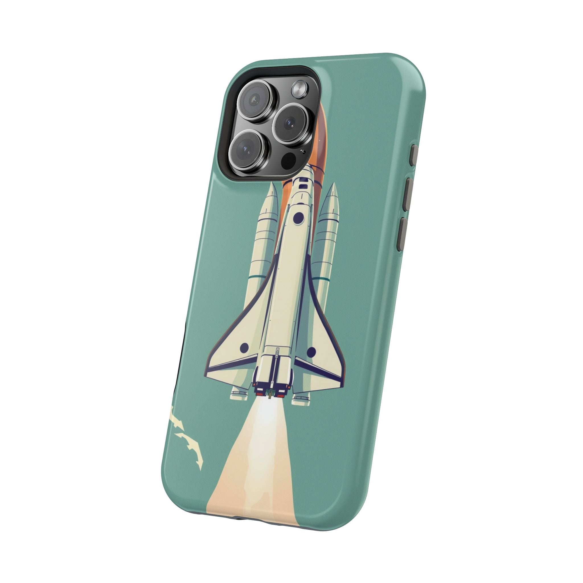 iPhone Retro Space Shuttle Cinematic Art Slim Everyday Designer Case · iPhone Ca