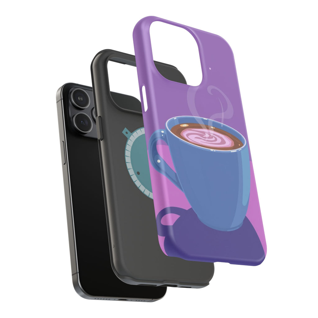 iPhone Emotional Support Coffee Pixel Art -Bit Soft Finish Everyday Case · iPhon