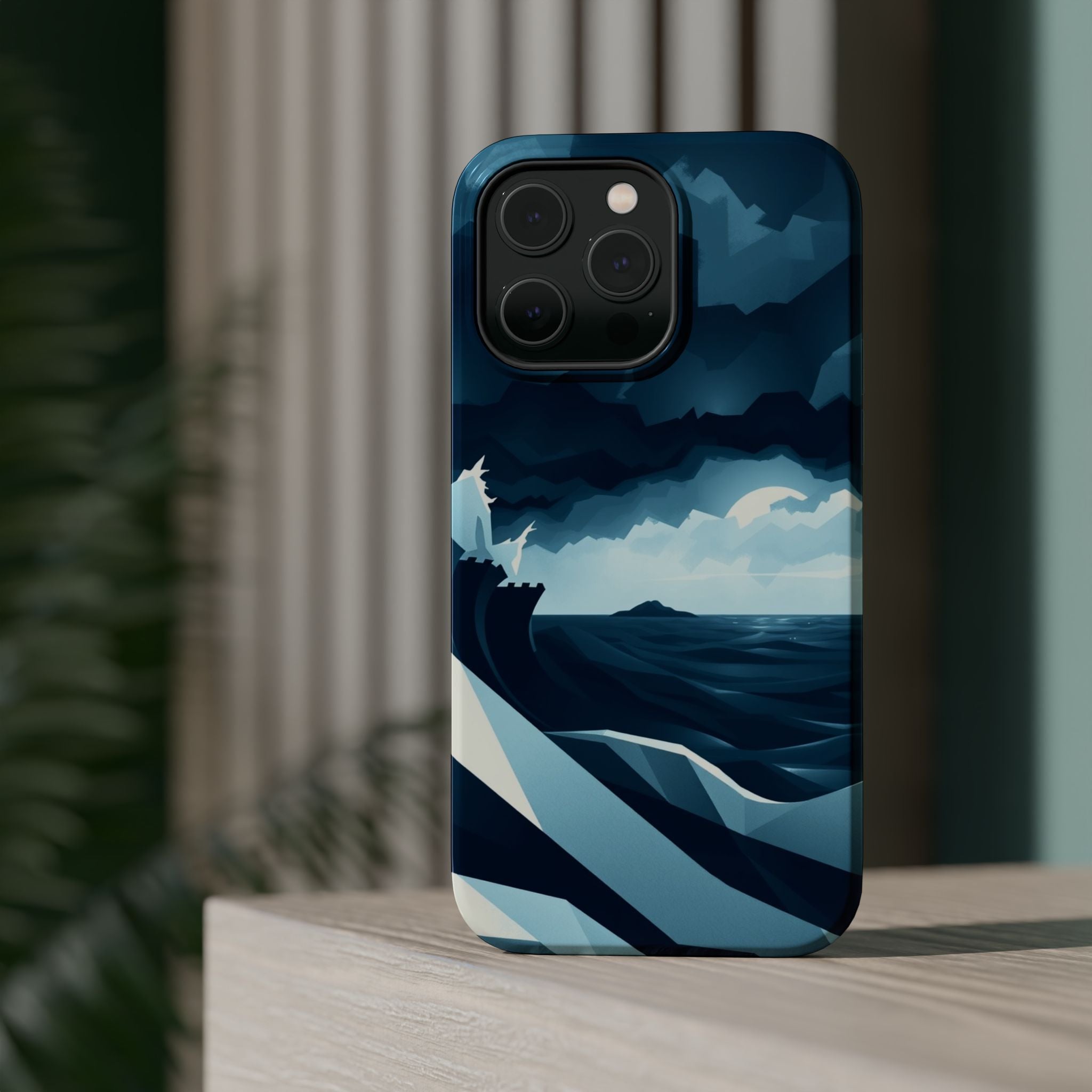 iPhone Dreamy Storm at Sea Design 10 Slim Everyday Designer Case · iPhone Case