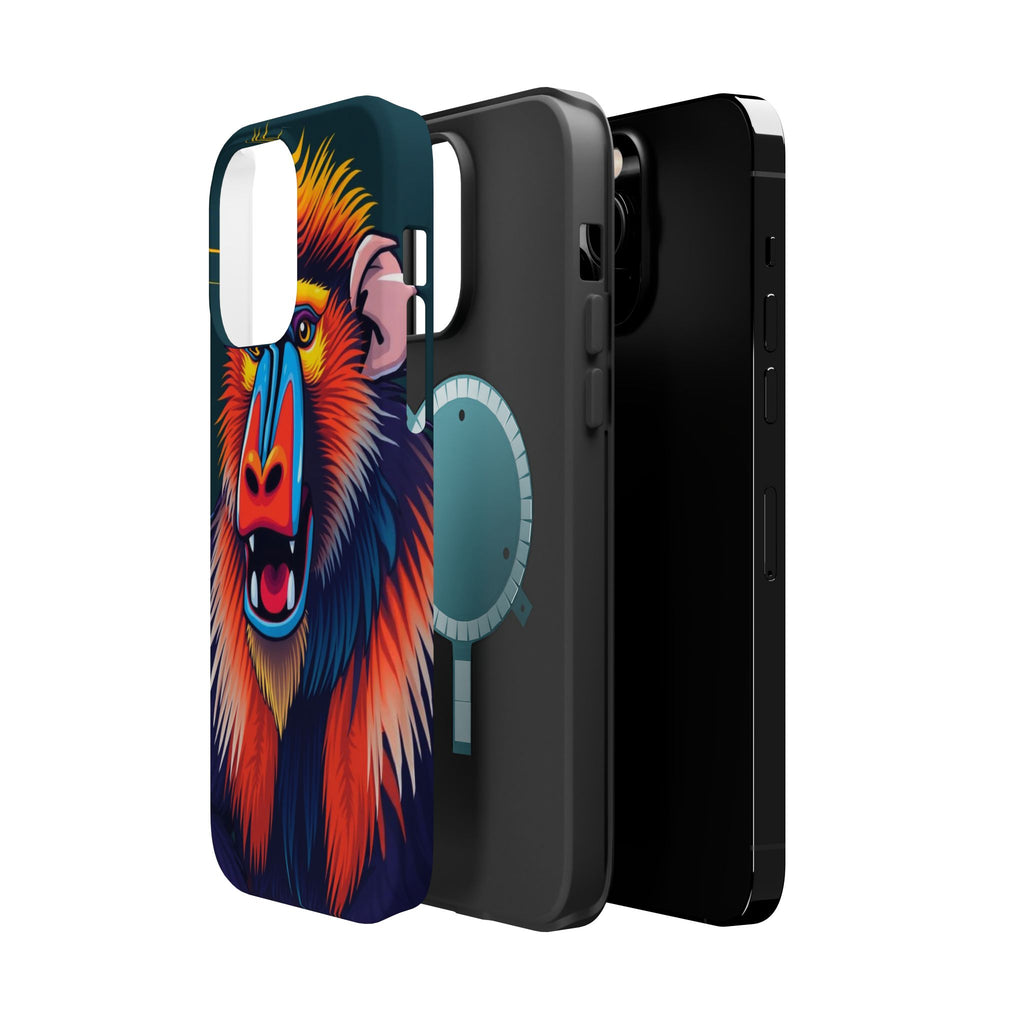 iPhone Mandrill Colorful Face Kids Fun iPhone Phone Case Gift Slim · iPhone Case