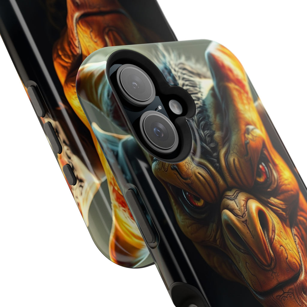 iPhone Mustard And Rust Goblin Mode Activated Slim Everyday Designer Case · iPho