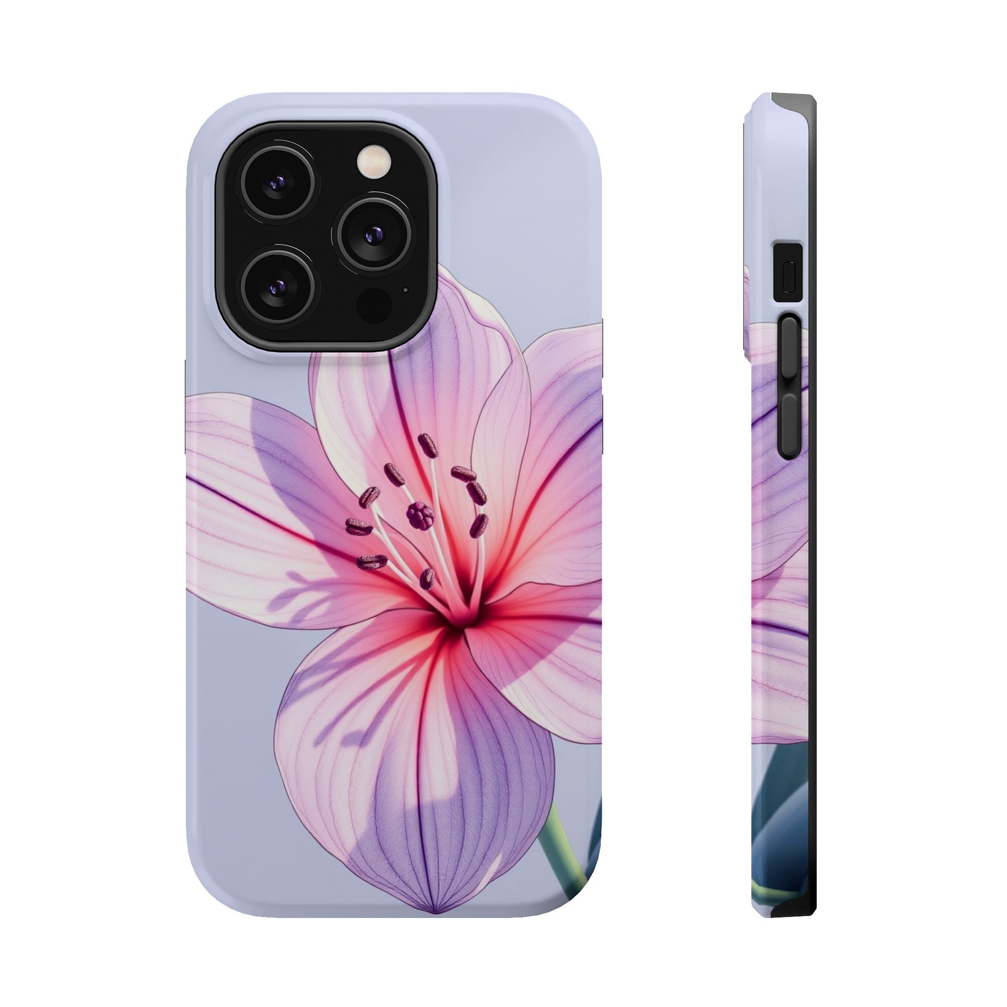 iPhone Lavender And Pearl Tropical Bloom Slim Everyday iPhone Designer · iPhone